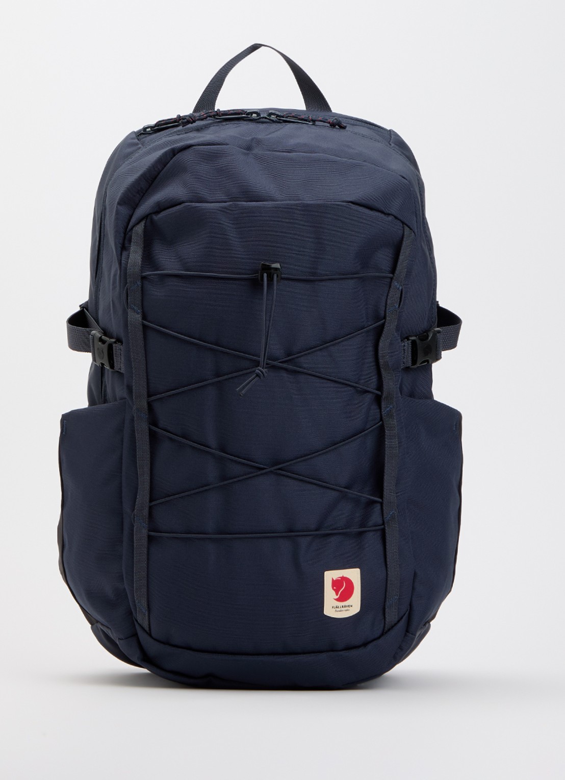 Fjällräven Skule 24 rugzak met 15 inch laptopvak - voorkant 3 donkerblauw
