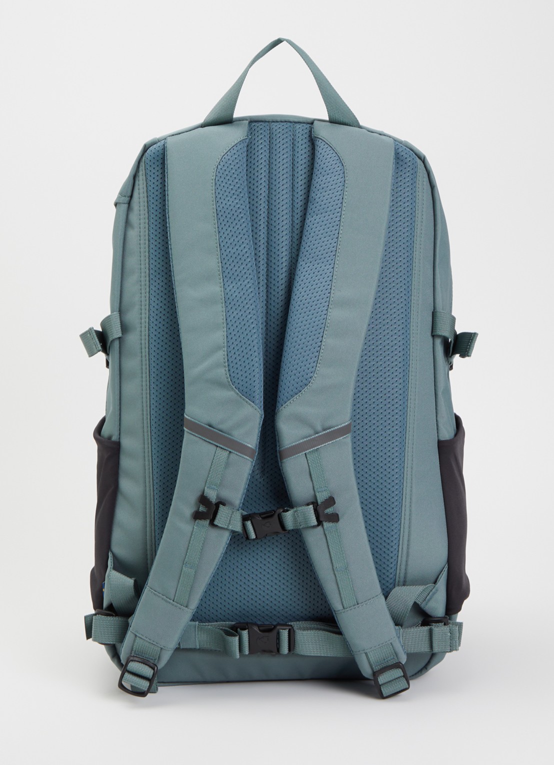Fjällräven Skule 28 rugzak met 15 inch laptopvak - achterkant 3 blauw