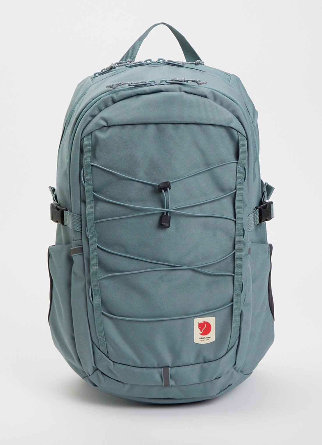 Fjällräven Skule 28 rugzak met 15 inch laptopvak - voorkant blauw