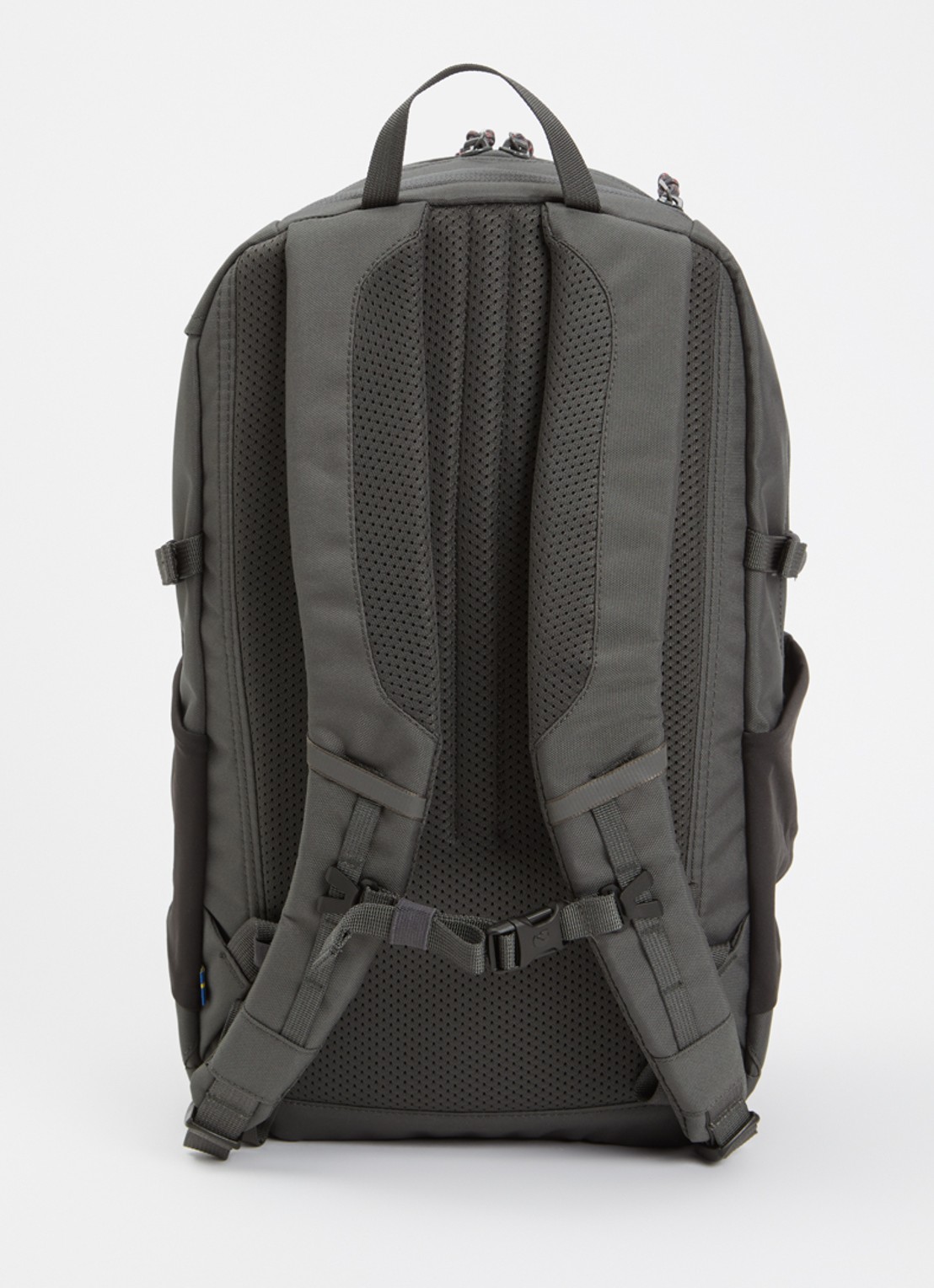 Fjällräven Skule rugzak met  13 inch laptopvak  - achterkant olijfgroen