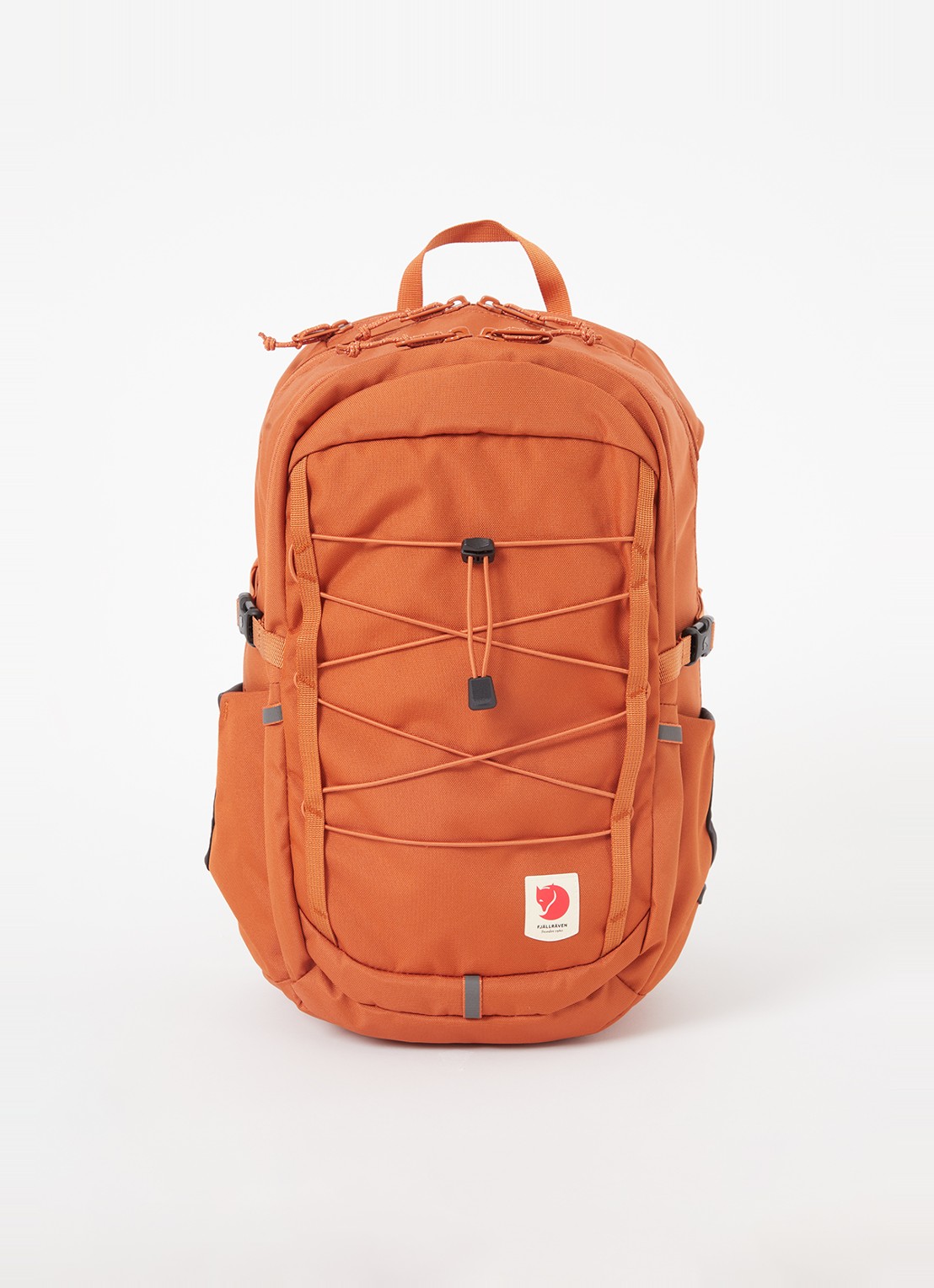 Fjällräven Skule rugzak met  13 inch laptopvak  - voorkant 2 oranjerood