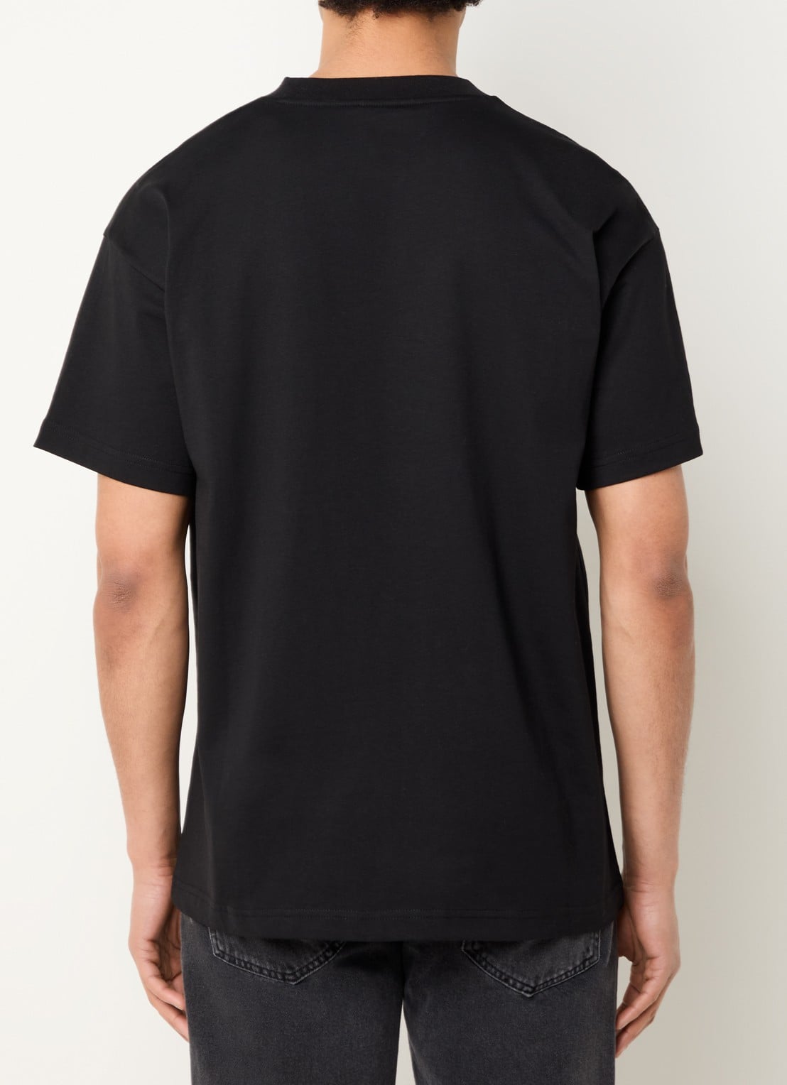 FLÂNEUR T-shirt met logoprint - achterkant 4 roze
