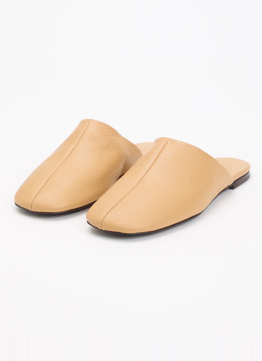 Flattered Maurine instapper van leer  - detail 3 beige