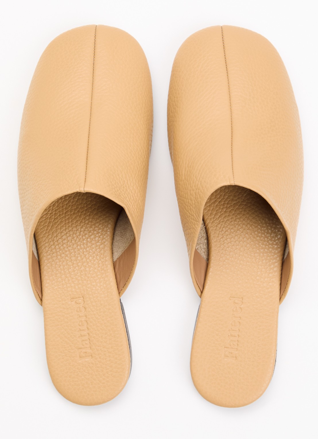 Flattered Maurine instapper van leer  - detail 4 beige