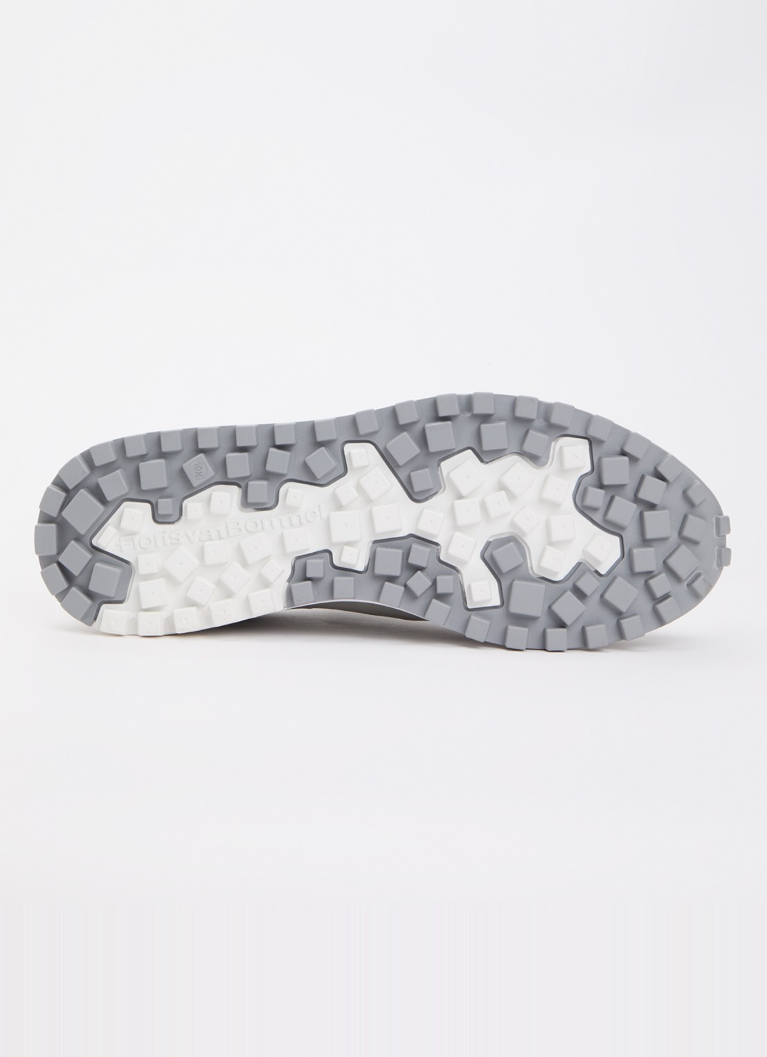 Floris van Bommel De Gripper 03.03 sneaker van nubuck - detail 4 grijs