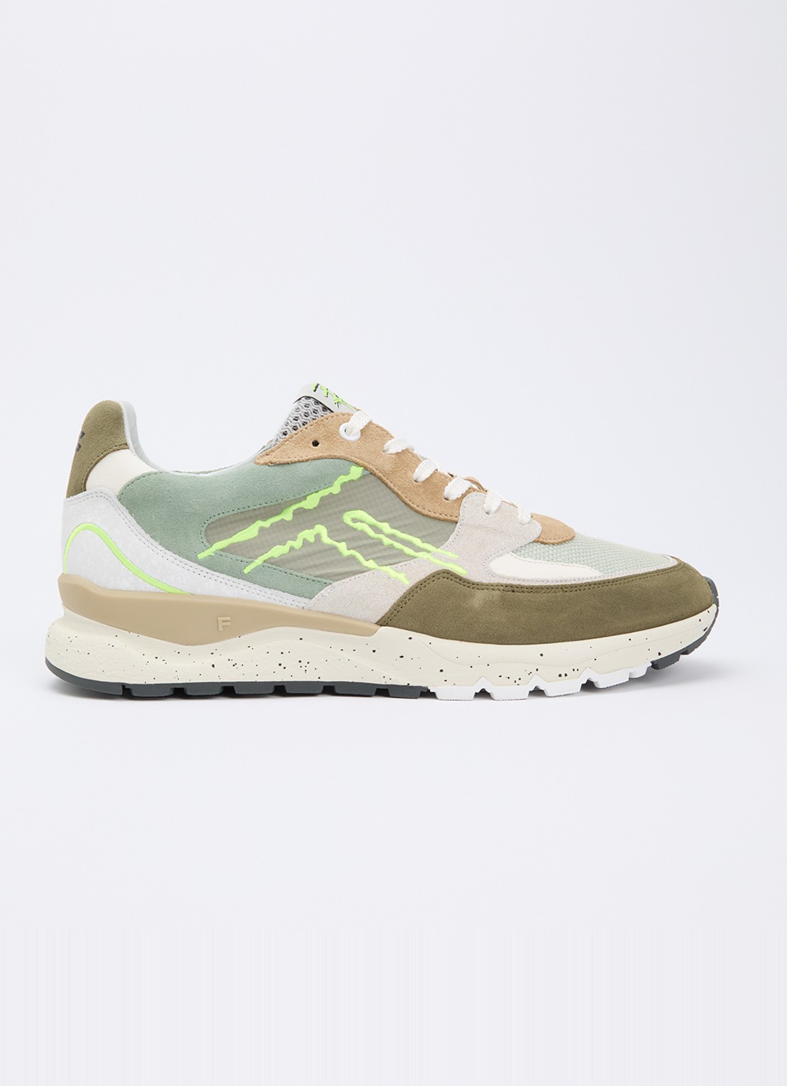 Floris van Bommel De Treener 06.06 sneaker - voorkant 5 groen