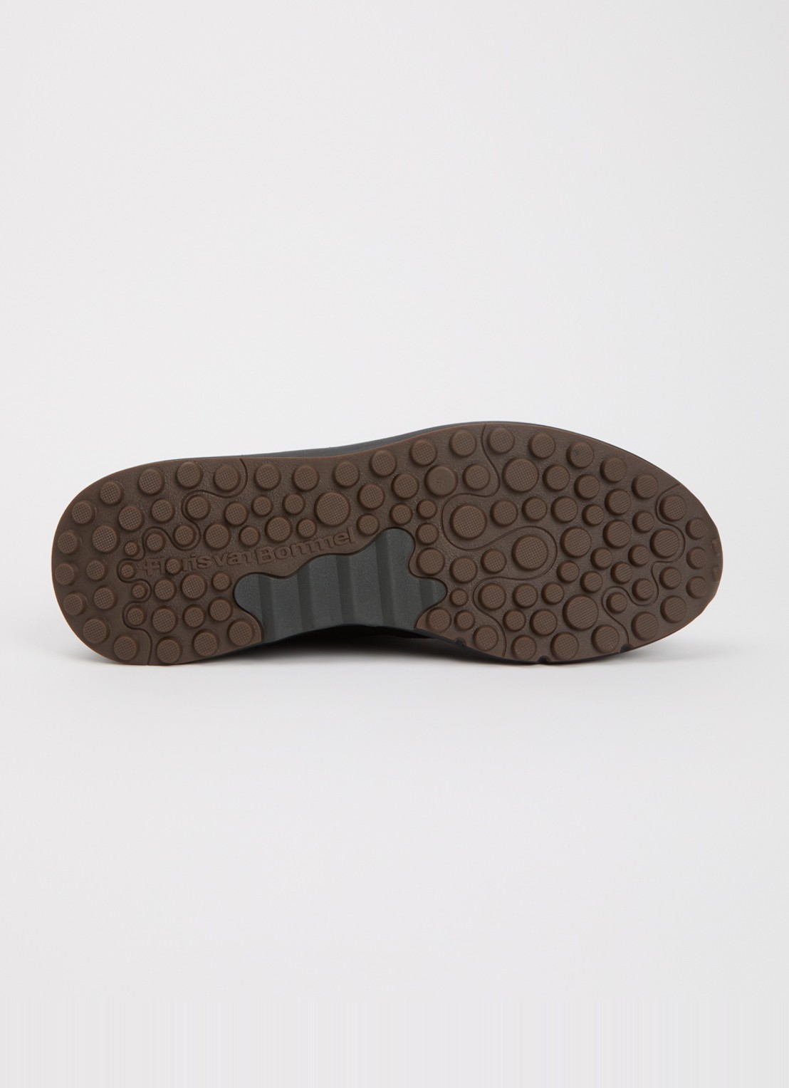 Floris van Bommel De Trikker 02.20 sneaker van nubuck - detail 3 zwart