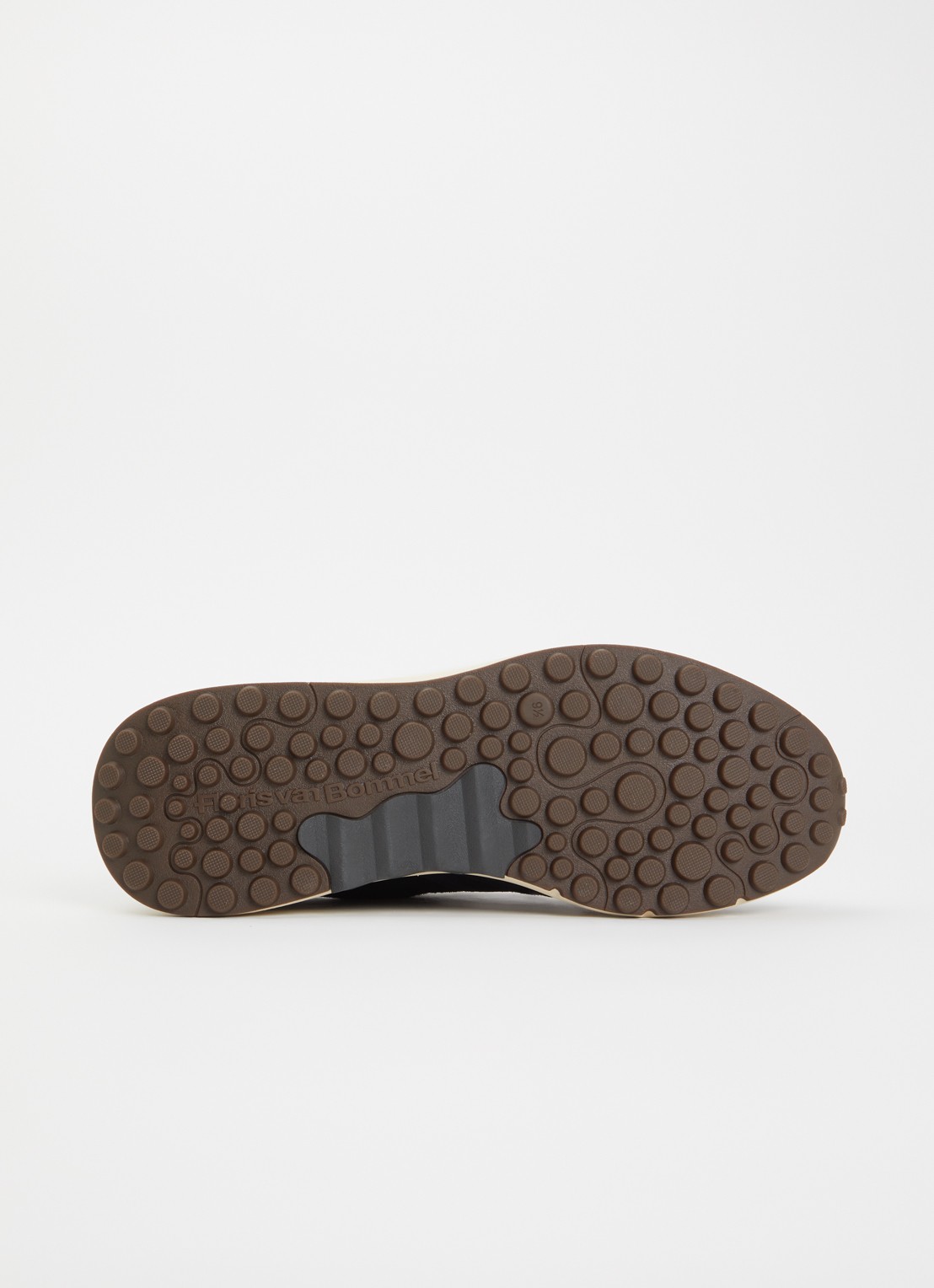 Floris van Bommel De Trikker 05.01 sneaker van suède - detail 3 donkerblauw