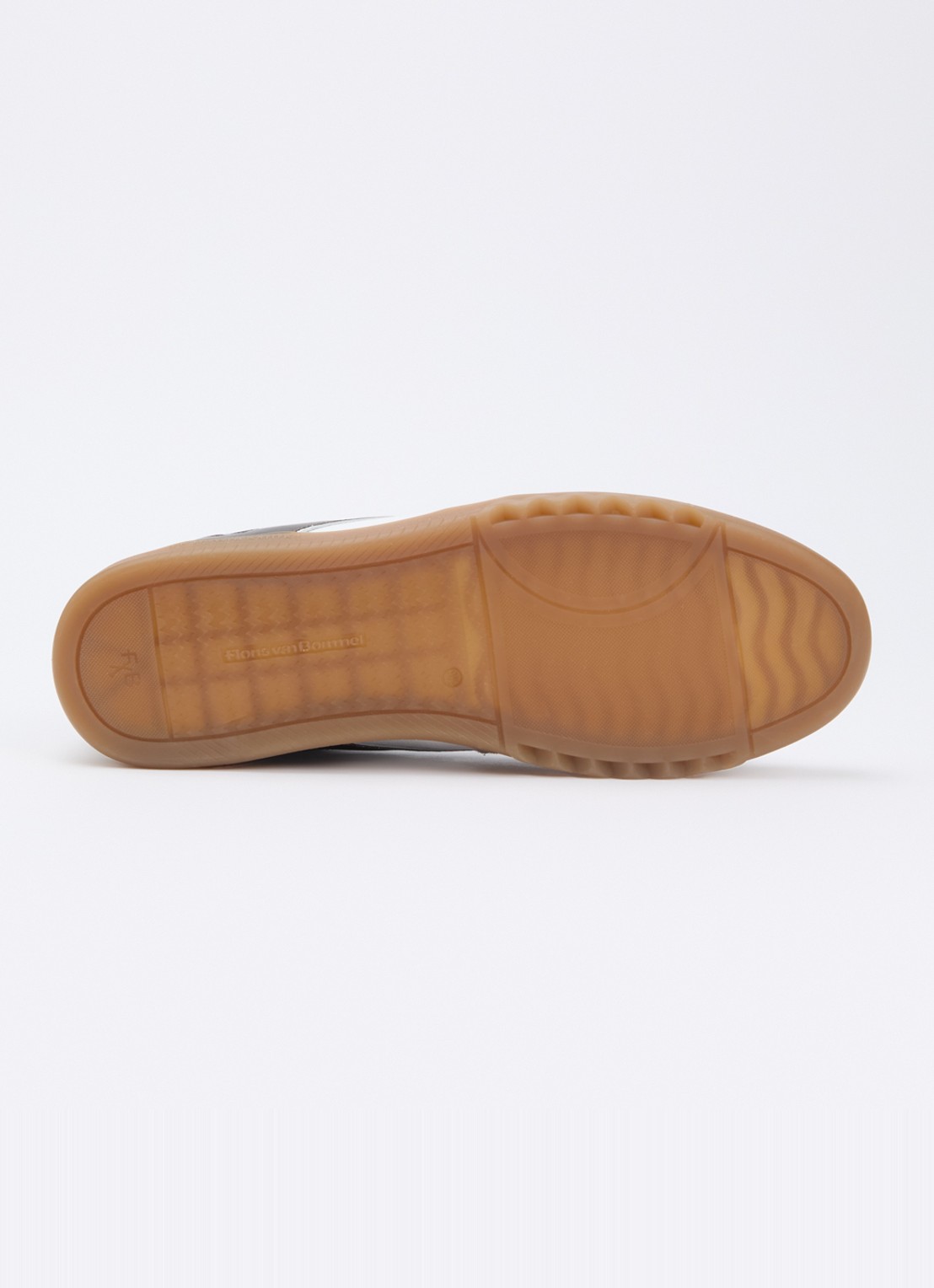 Floris van Bommel De Zaler 01.22 sneaker van leer met suède details - detail 5 wit