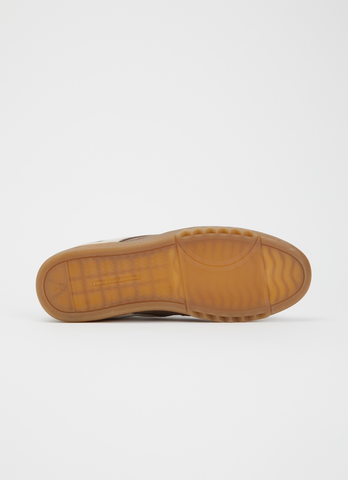 Floris van Bommel De zaler 01.28 sneaker van suède  - detail 3 taupe