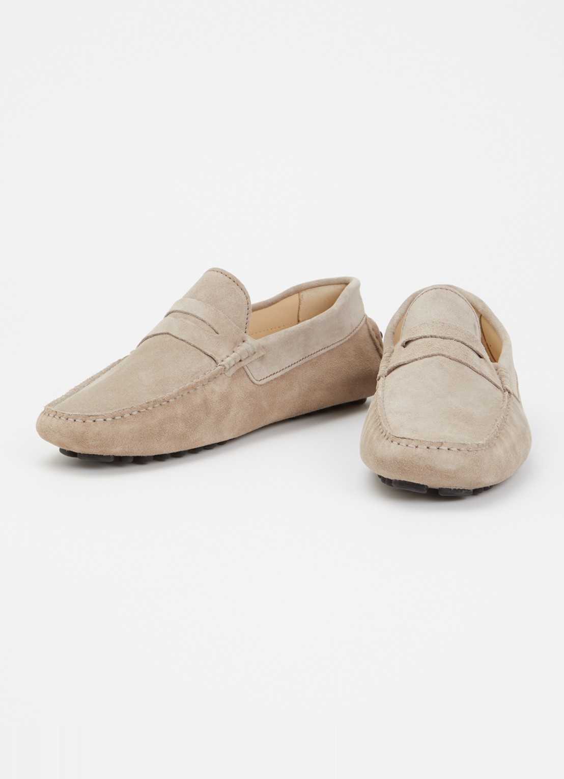 Floris van Bommel Manerba 01.28 mocassin van suède  - detail 3 beige