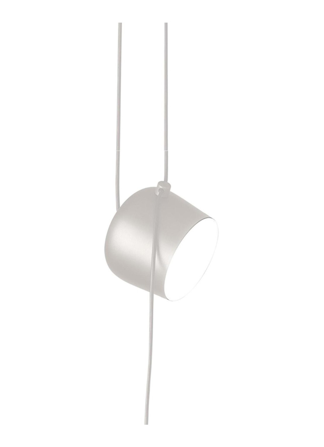 Flos Aim Small hanglamp LED Ø 17 cm - voorkant wit