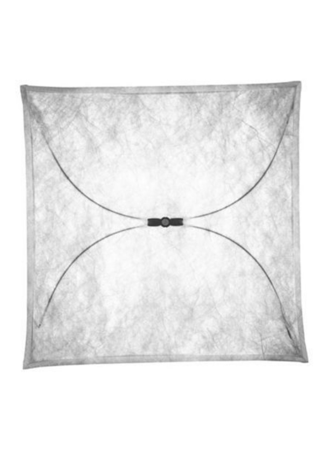 Flos Ariette 1 wandlamp Small 80 cm  - voorkant lichtgrijs