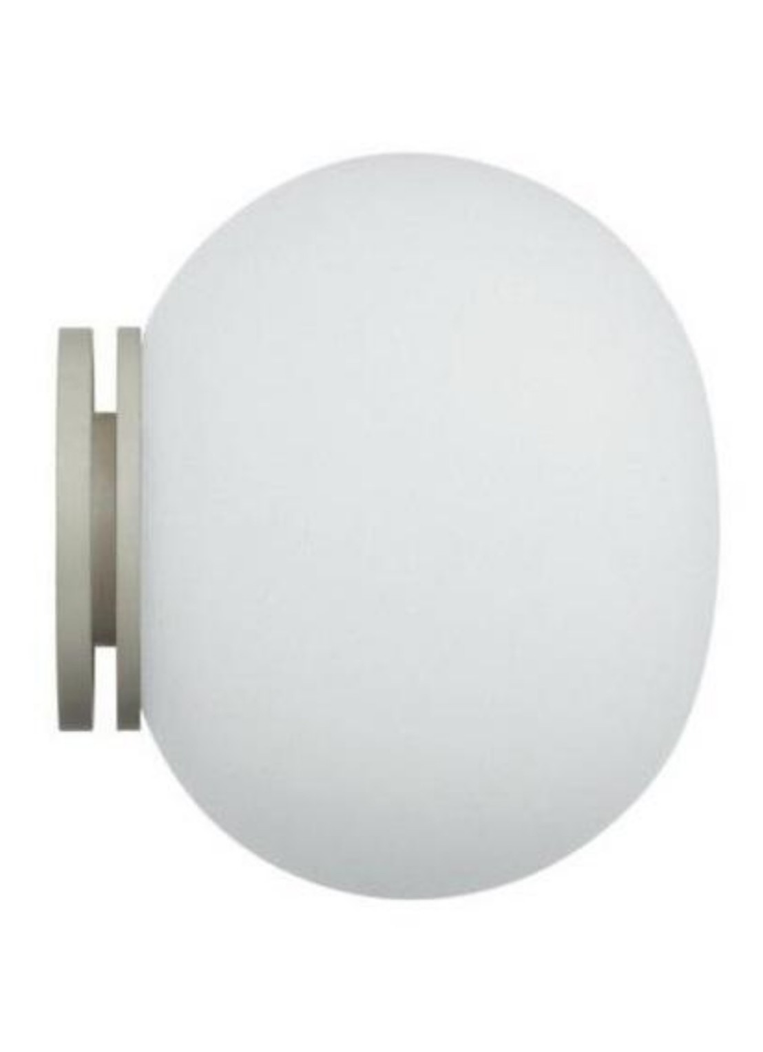 Flos Glo-Ball C/W Mini wandlamp - voorkant wit