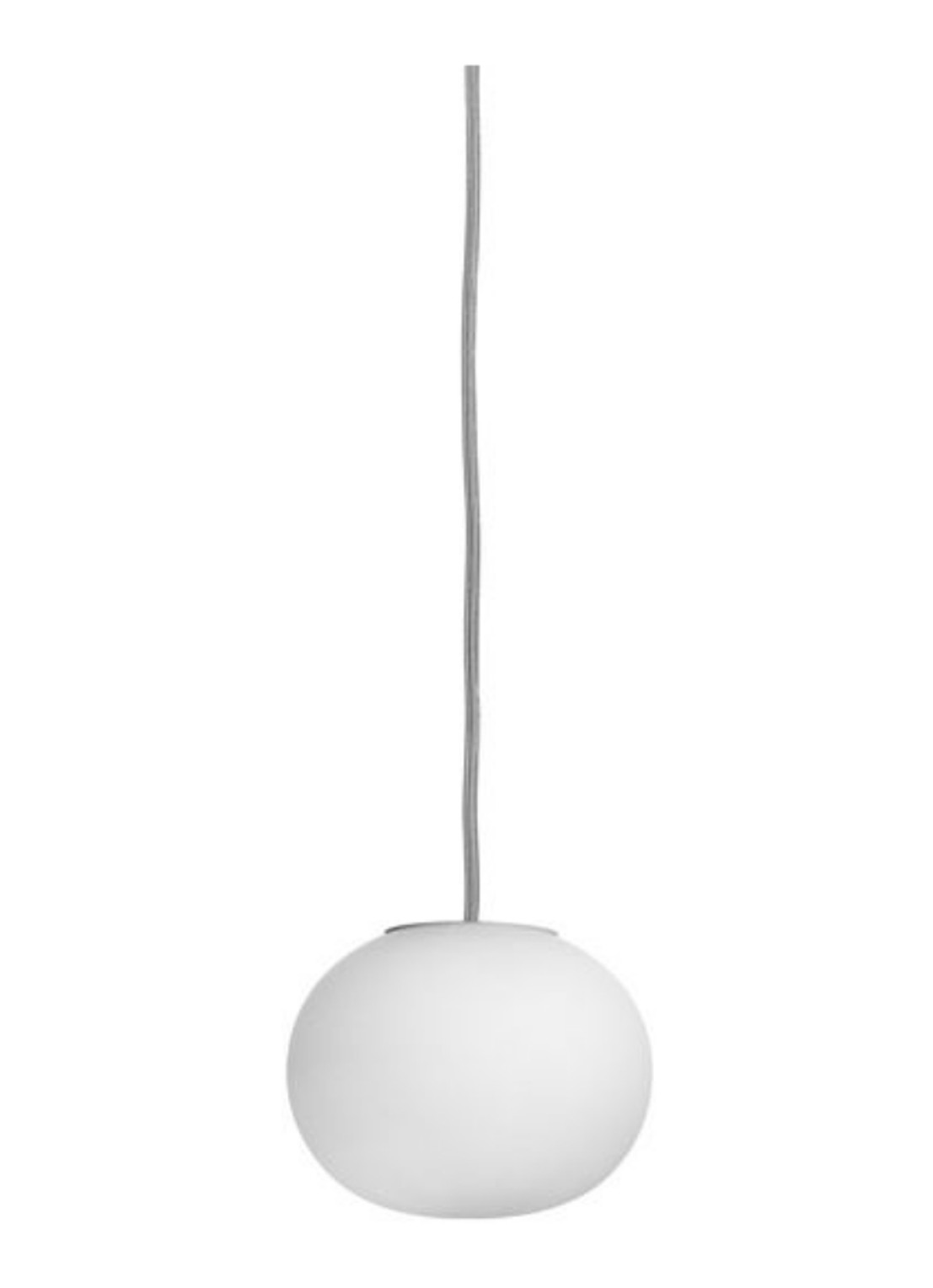 Flos Glo-Ball S Mini hanglamp Ø 11.2 cm - voorkant wit