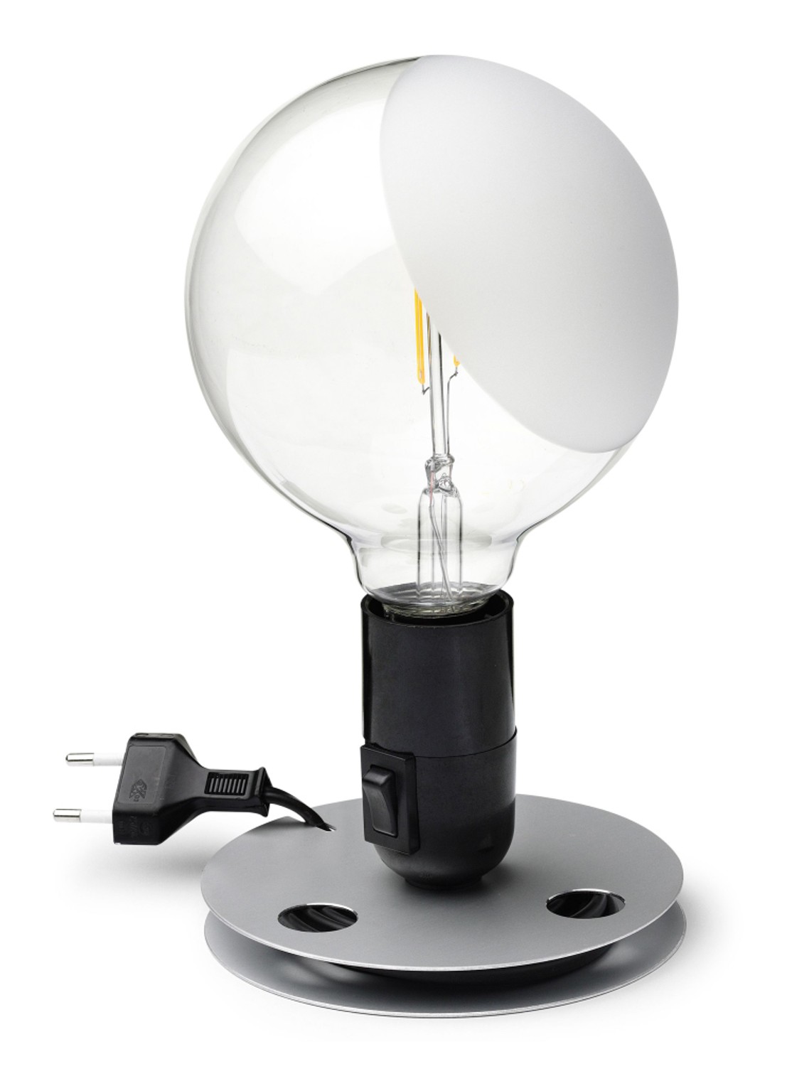 Flos Lampadina tafellamp - voorkant zwart