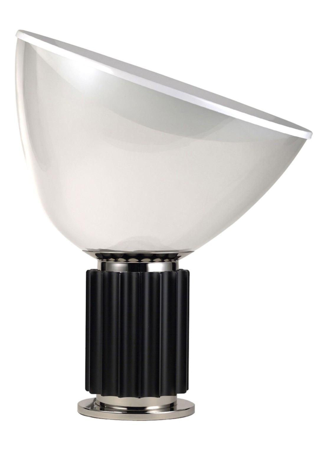 Flos Taccia tafellamp LED PMMA - voorkant zwart