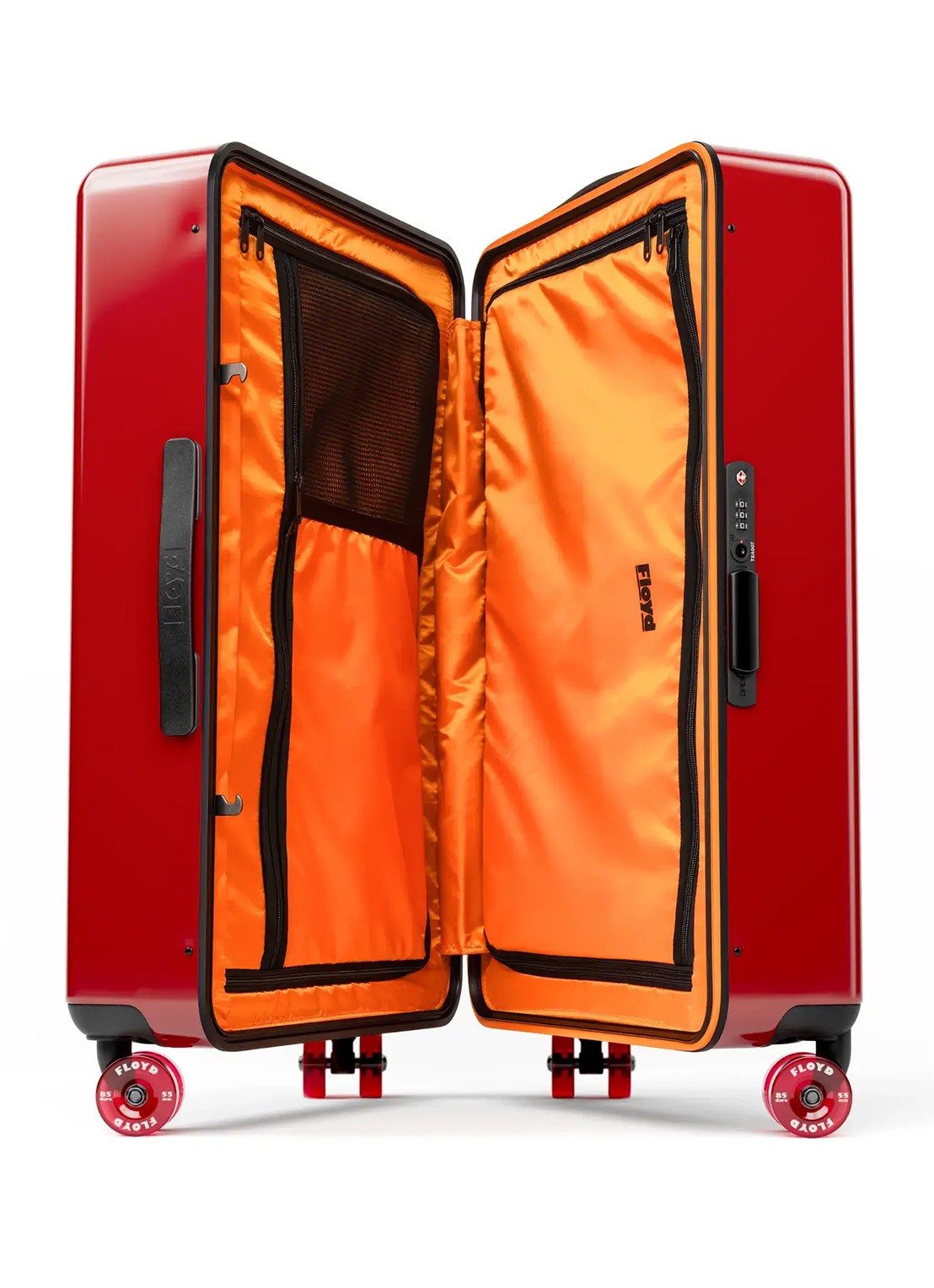 Floyd Check-In spinner 70 cm - voorkant 4 rood