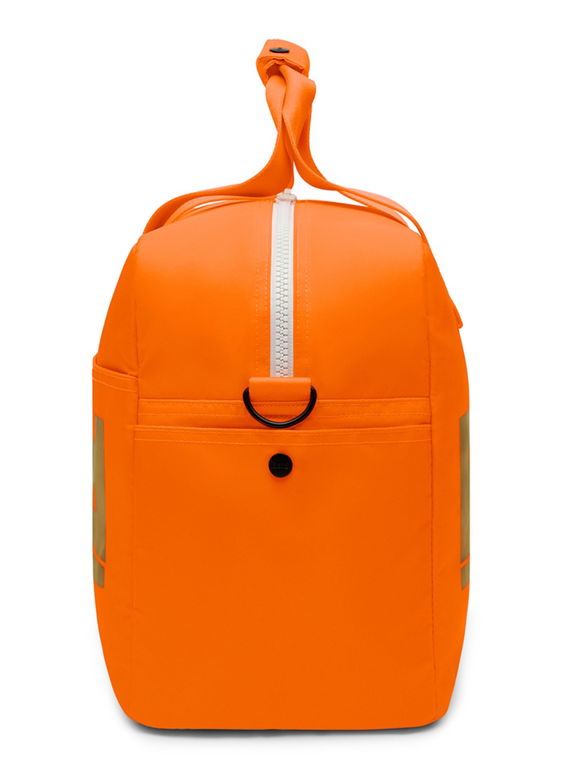 Floyd Weekendtas met logoprint - detail 2 oranje