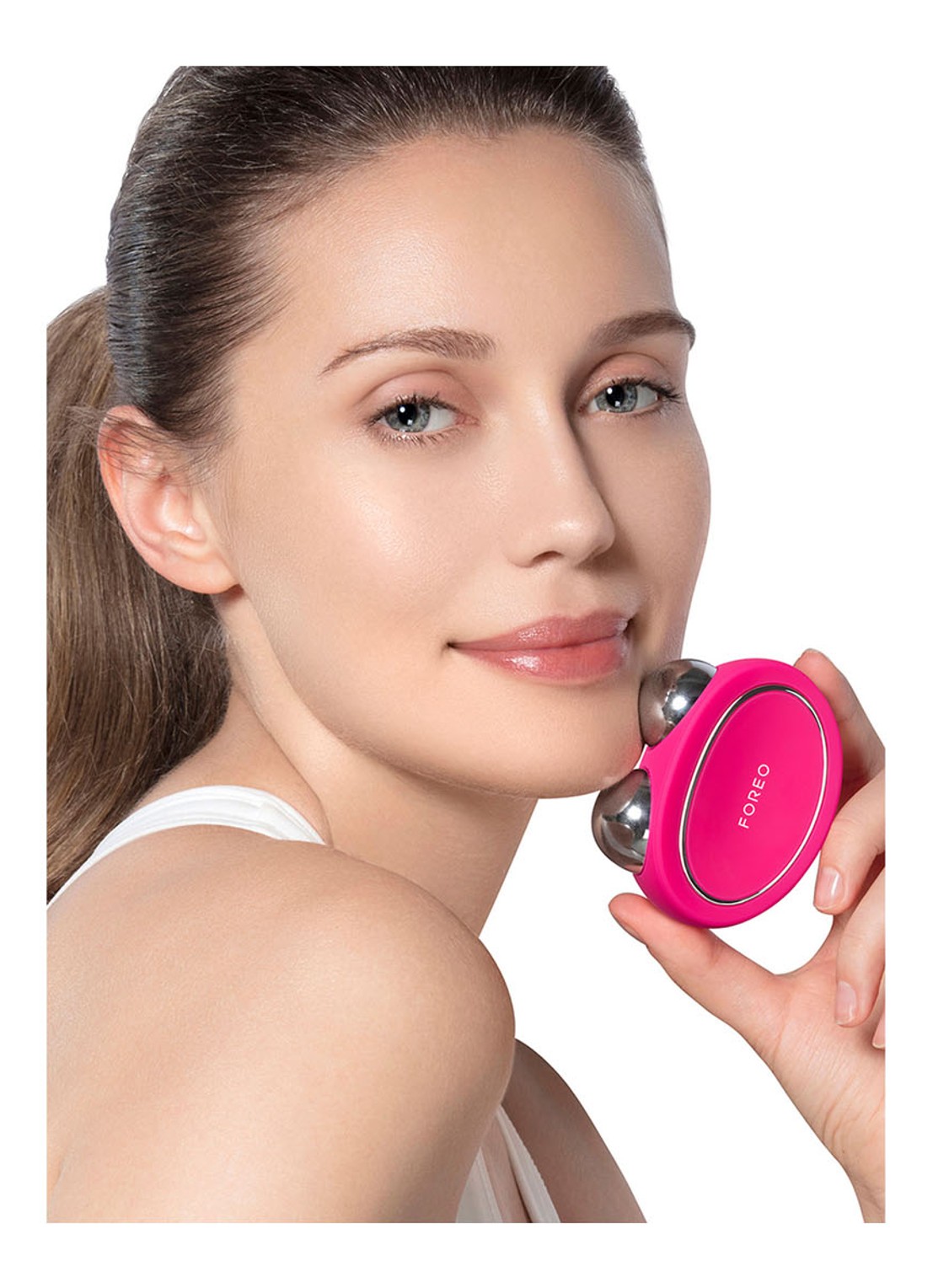 Foreo BEAR™ Fuchsia - gezichtstool - voorkant 2 fuchsia