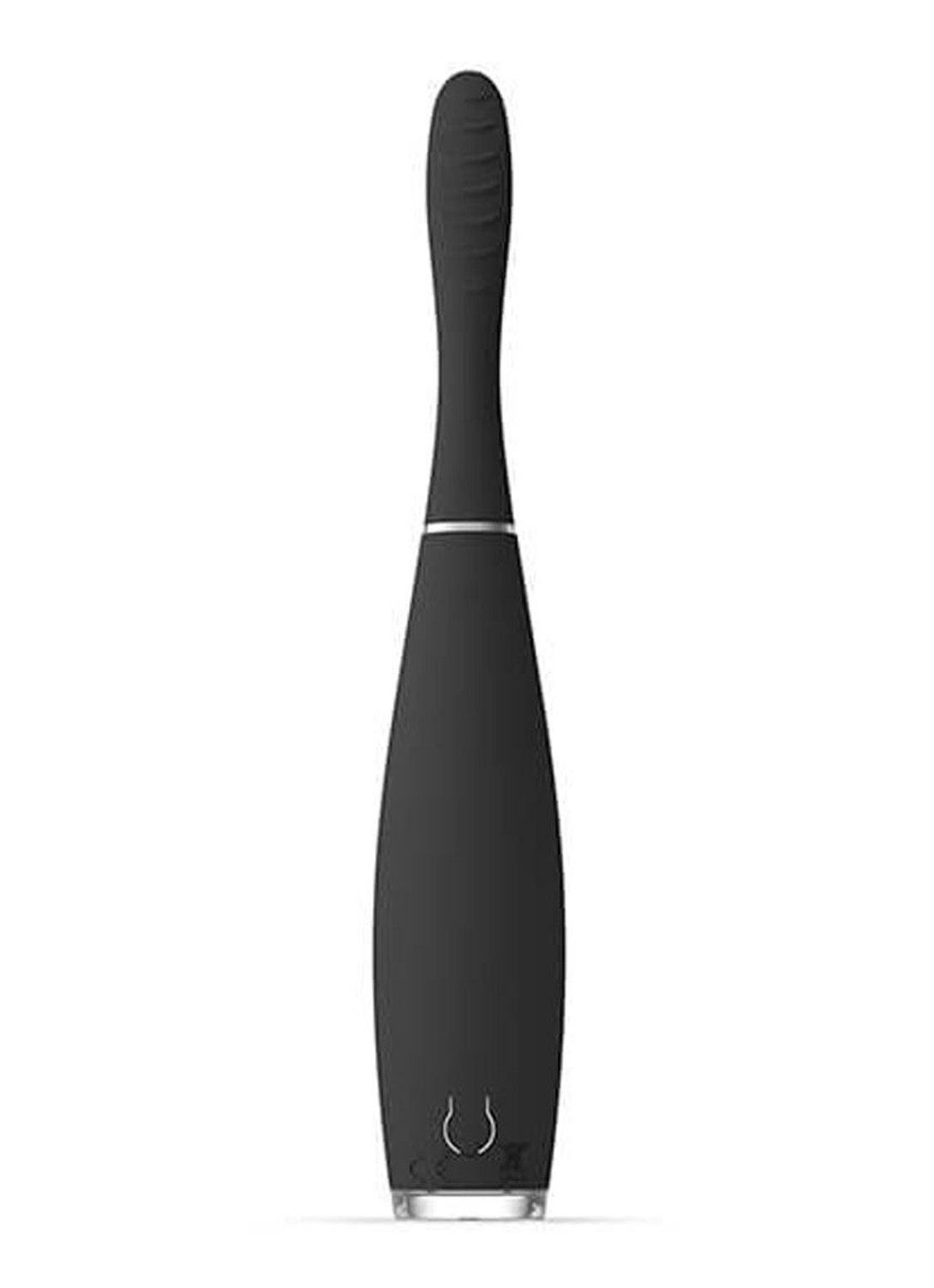Foreo ISSA™ 3 ultra-hygienic silicone sonic toothbrush - elektrische tandenborstel - voorkant 2 zwart