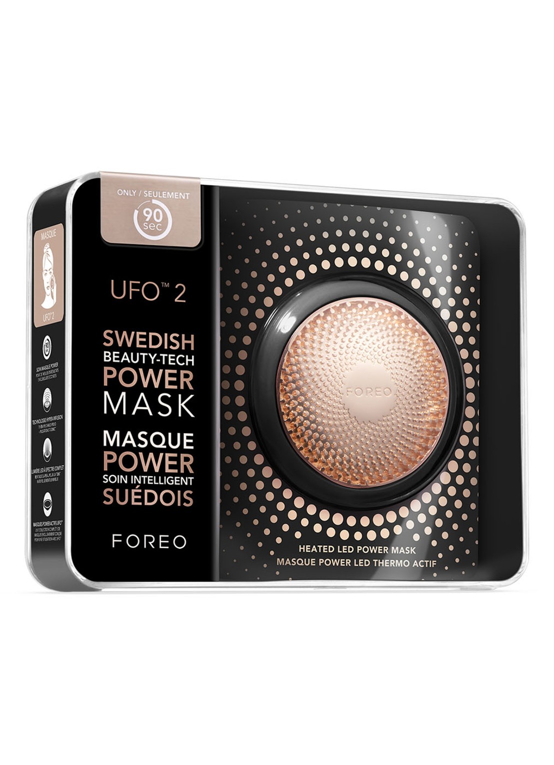 Foreo UFO™ 2 Black - gezichtstool & masker - detail undefined