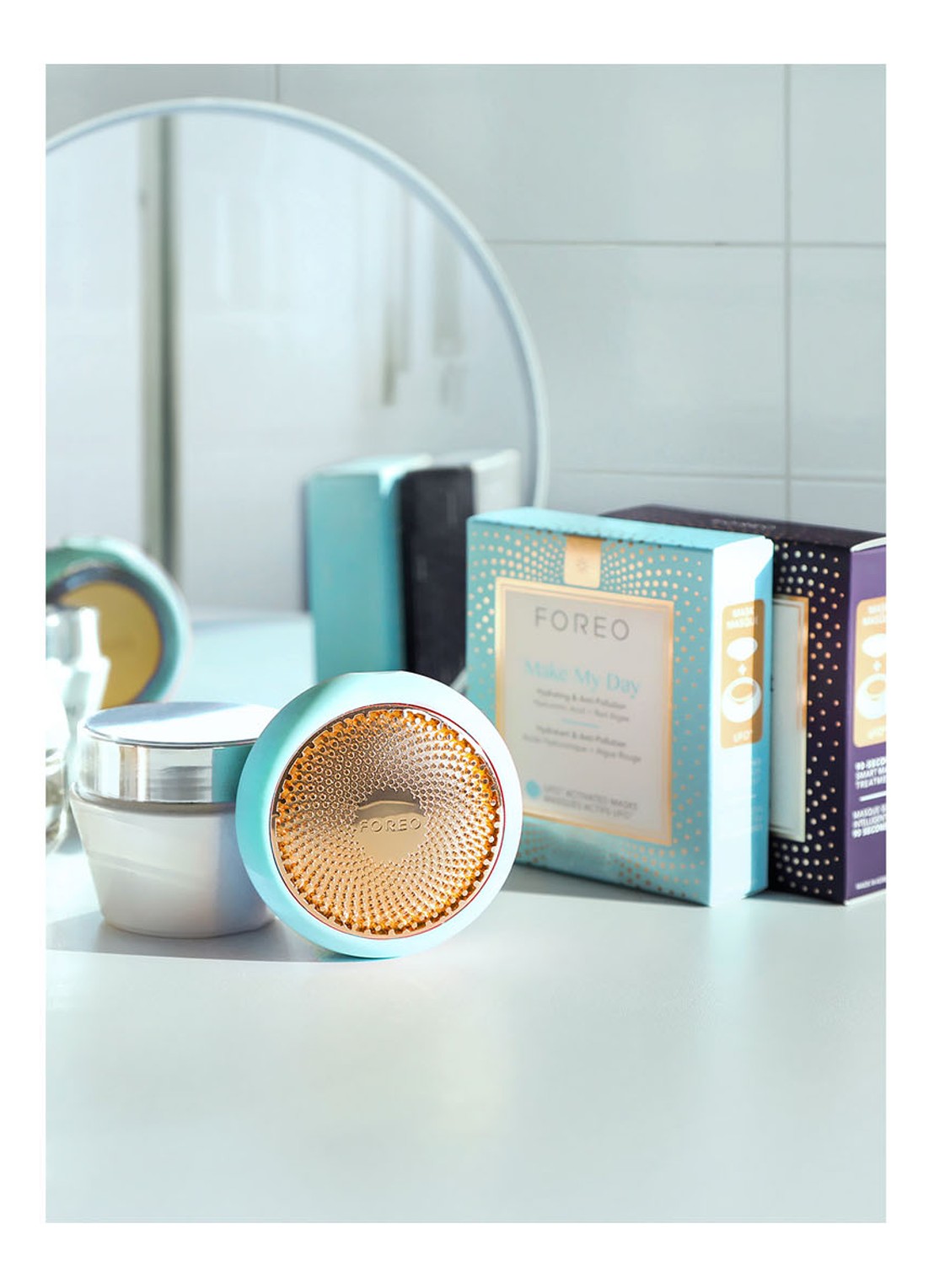 Foreo UFO™ 2 Mint - gezichtstool & masker - detail 2 mint