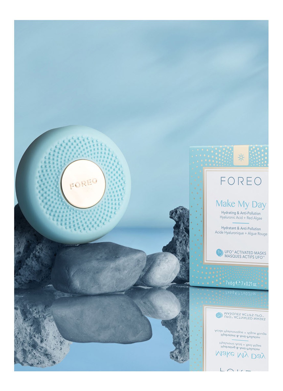 Foreo UFO™ mini 2 Mint - gezichtstool & masker - detail 5 mint