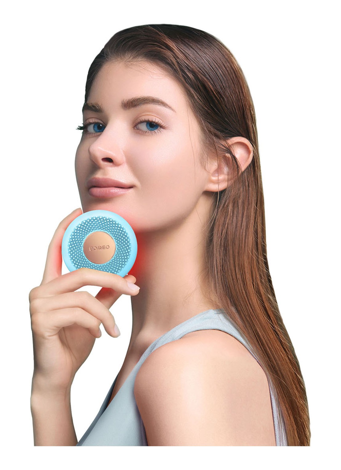Foreo UFO™ mini 2 Mint - gezichtstool & masker - voorkant 2 mint