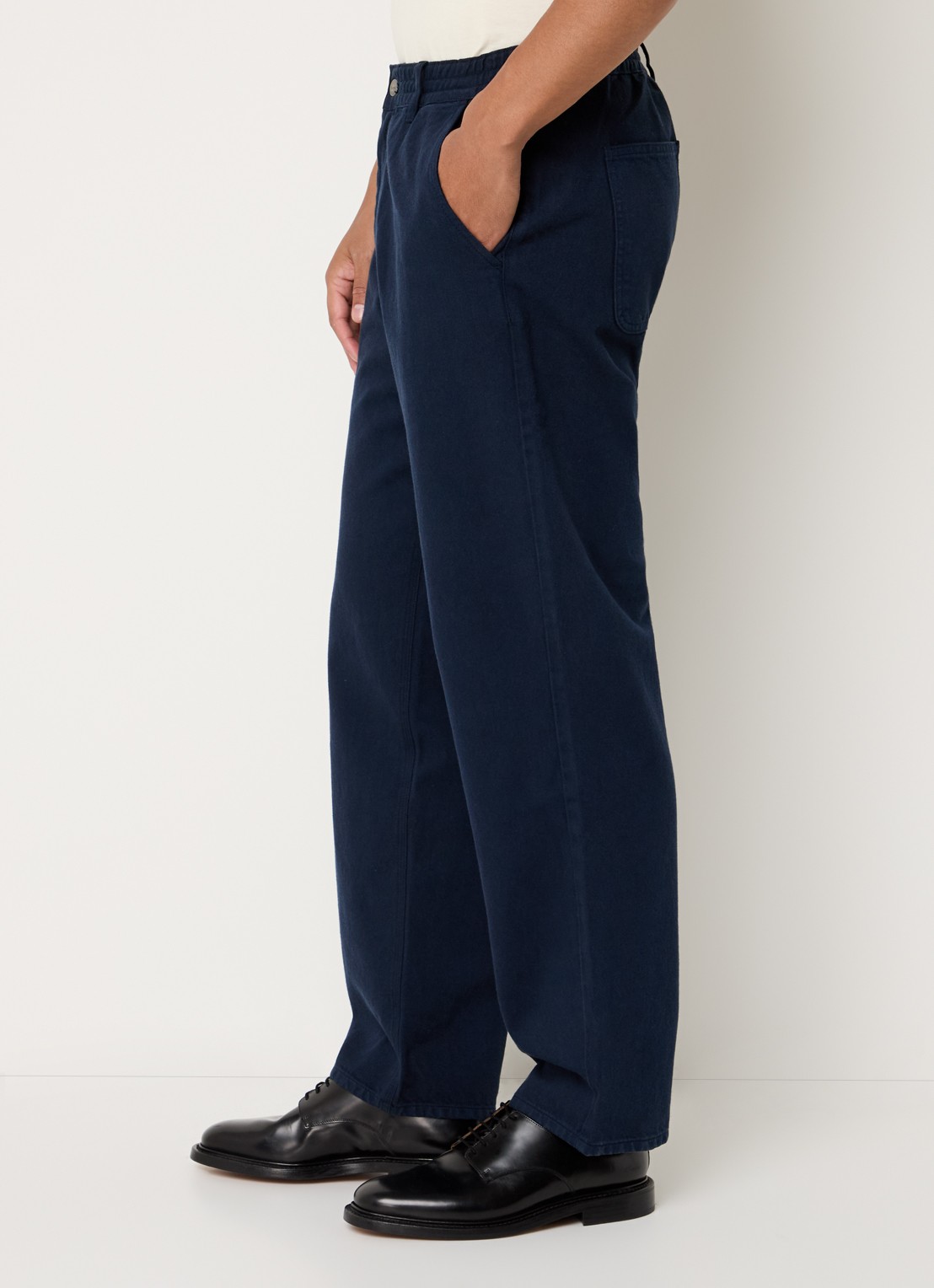 forét Clay loose fit jeans met steekzakken - detail 2 indigo