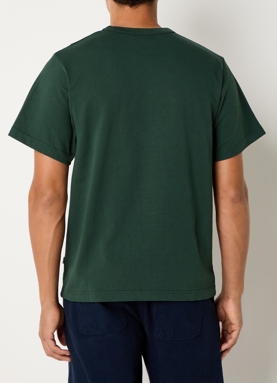 forét Oak T-shirt met logo - achterkant donkergroen