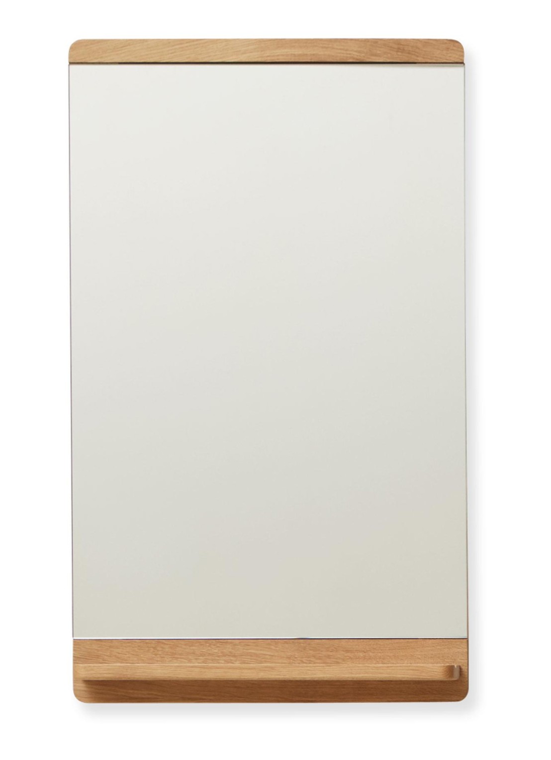 Form&Refine Rim spiegel 40 x 67,5 cm - voorkant bruin