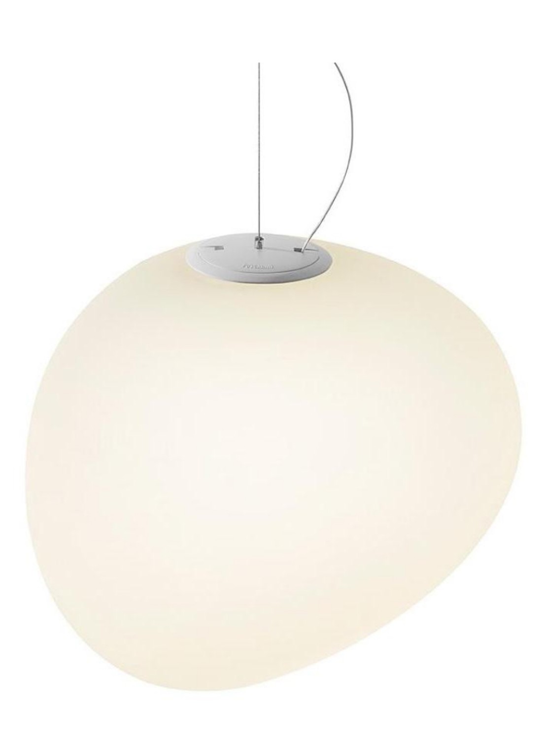Foscarini Gregg Grande hanglamp - voorkant wit