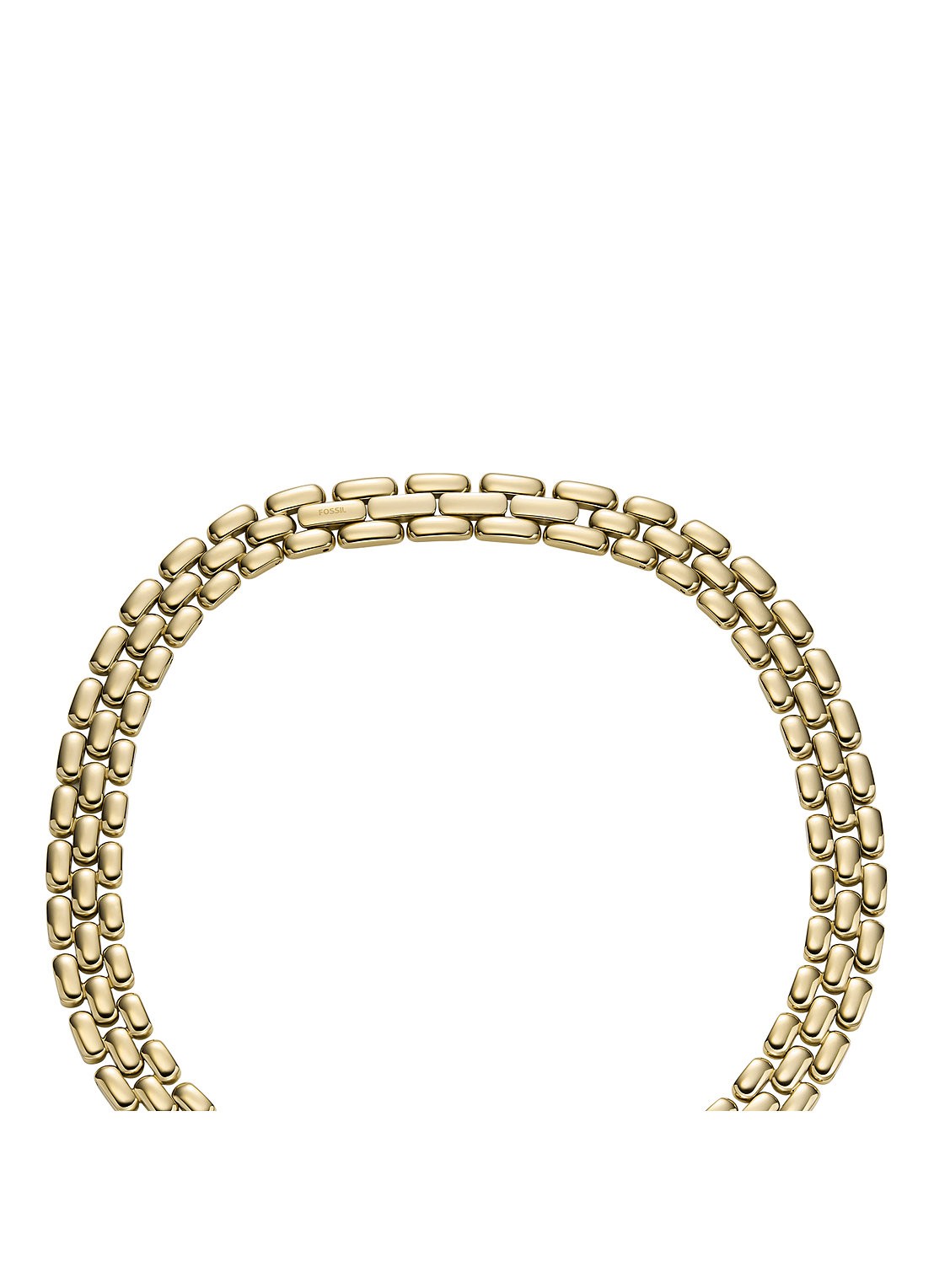 Fossil Arden ketting JF04783710 - detail 5 goud