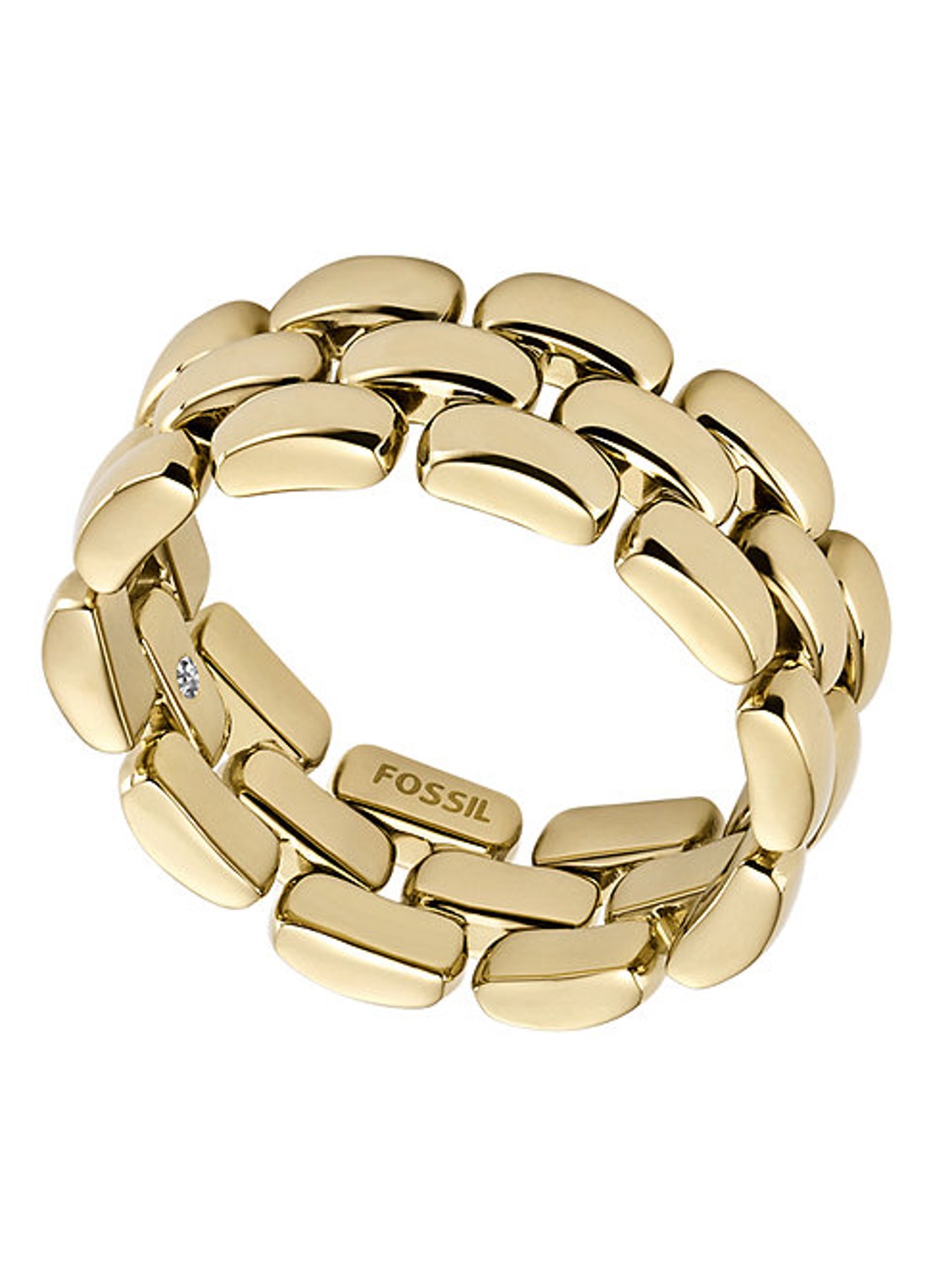 Fossil Arden ring JF04785710 - detail 4 goud