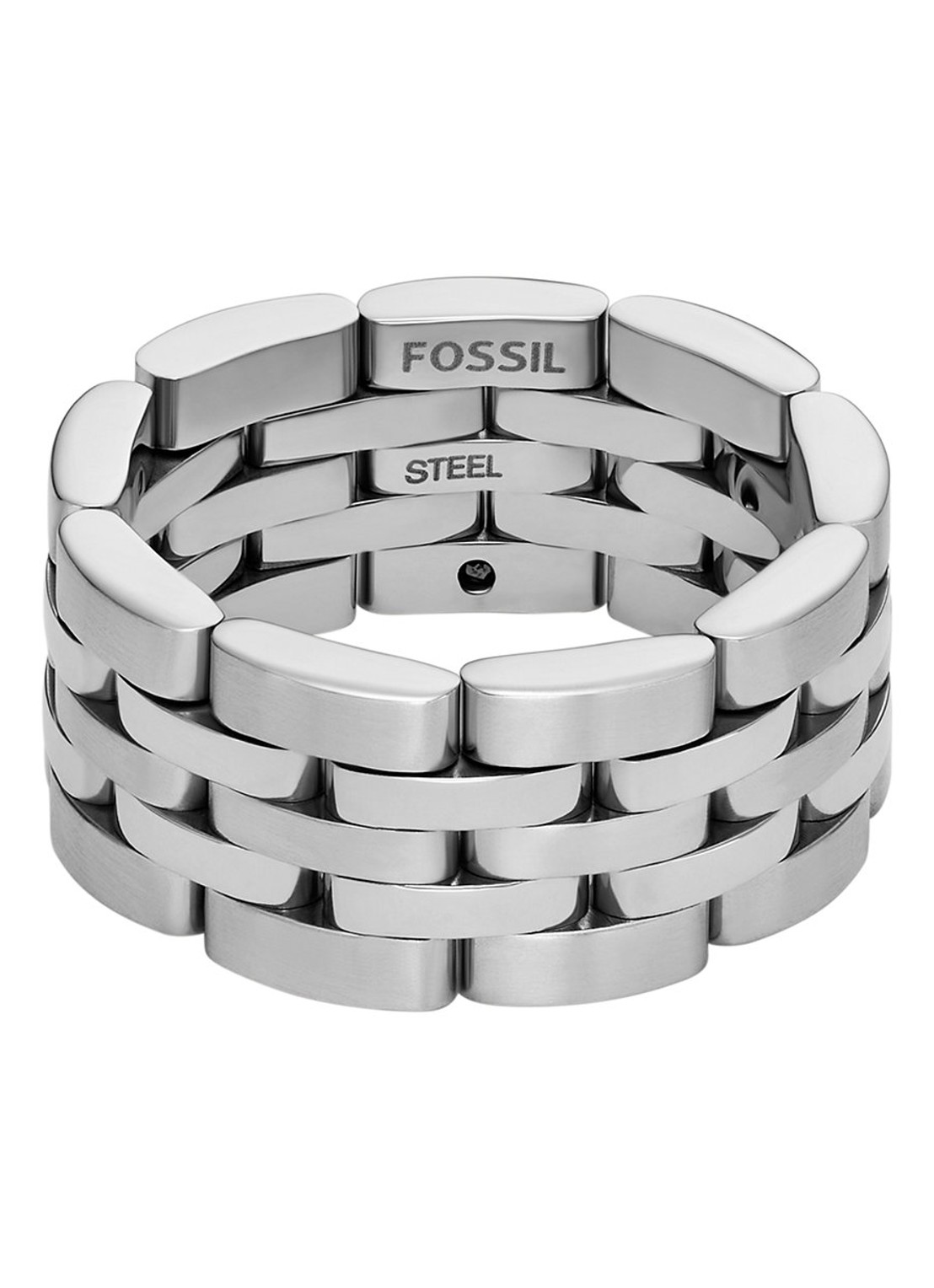 Fossil Arden ring JF04826040 - detail 3 zilver