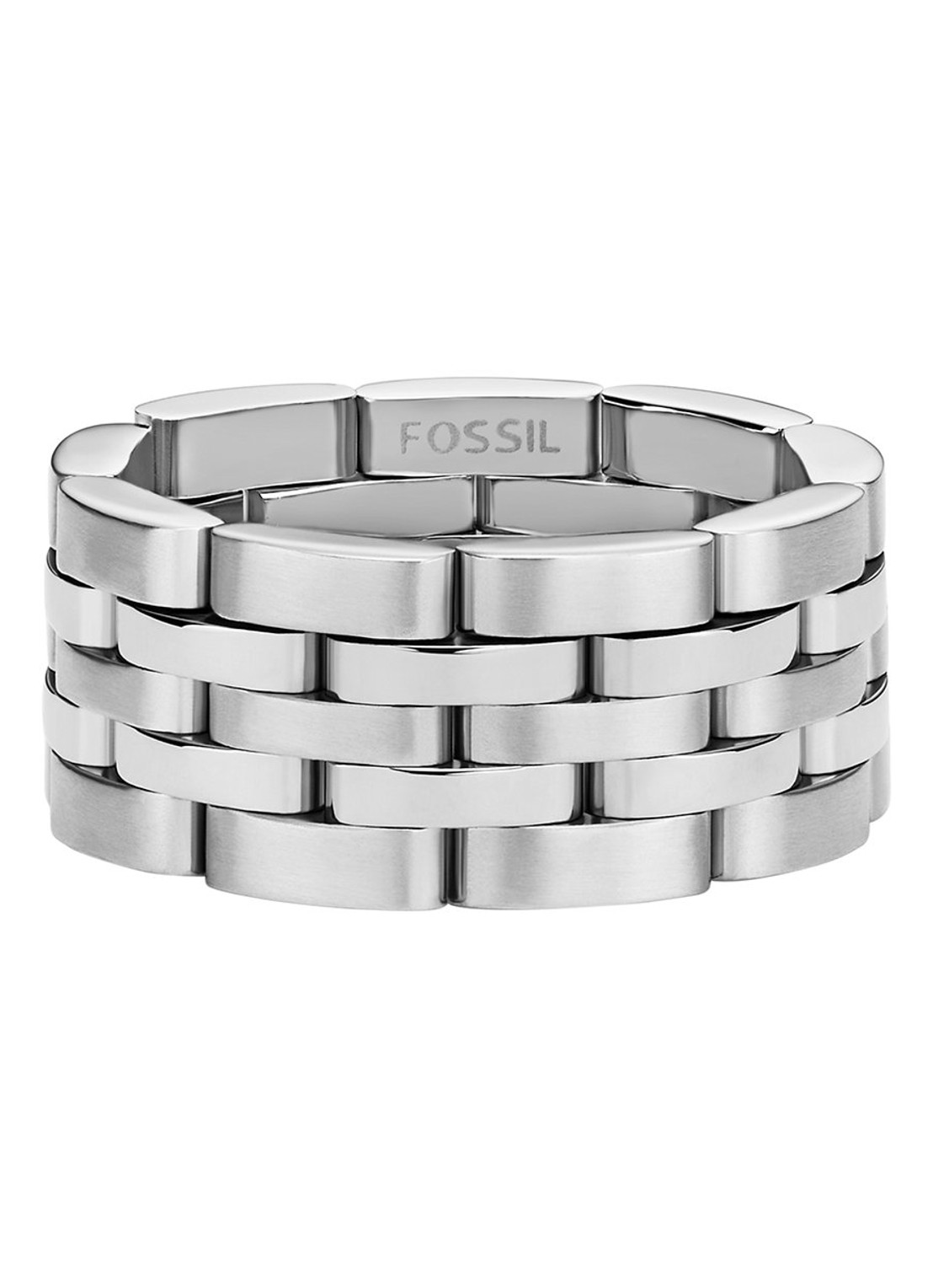Fossil Arden ring JF04826040 - voorkant zilver