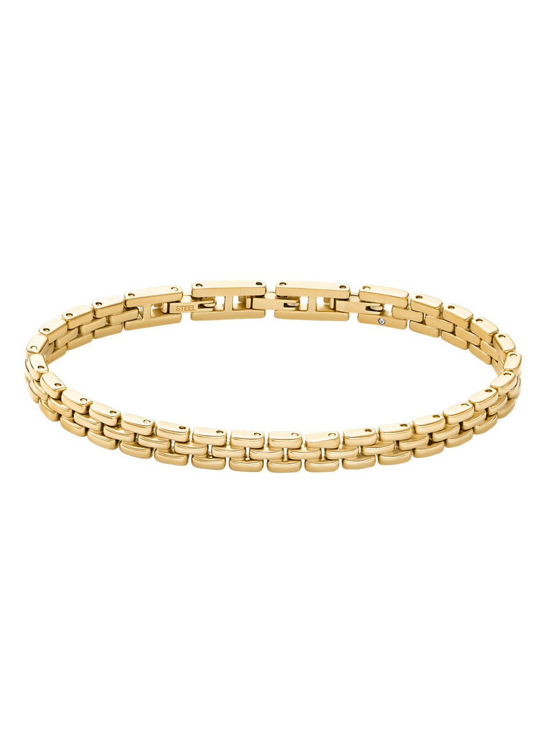 Fossil Armband JF04901710 - voorkant 5 goud
