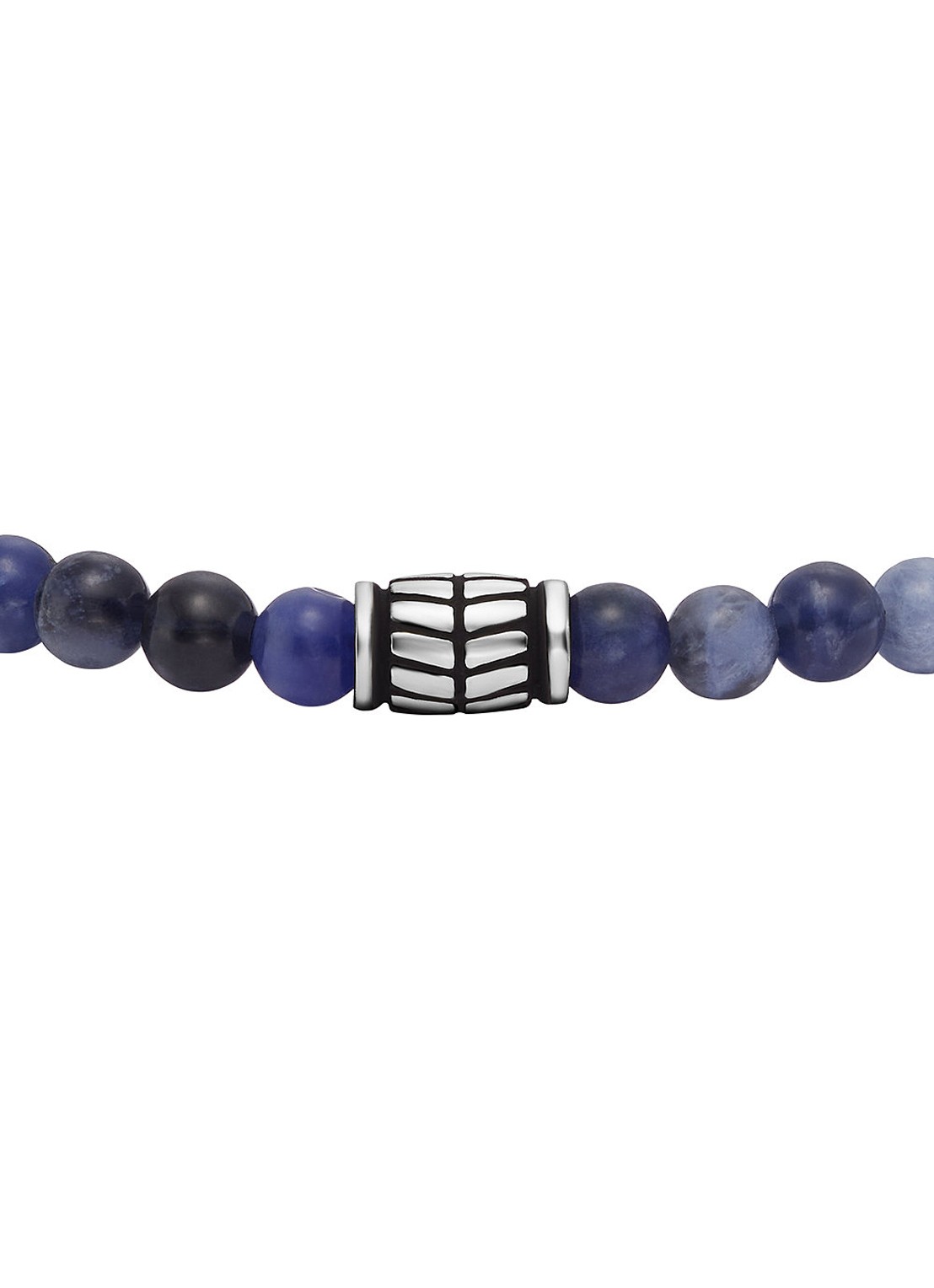 Fossil Armband met kralen JF04414040 - voorkant 2 blauw