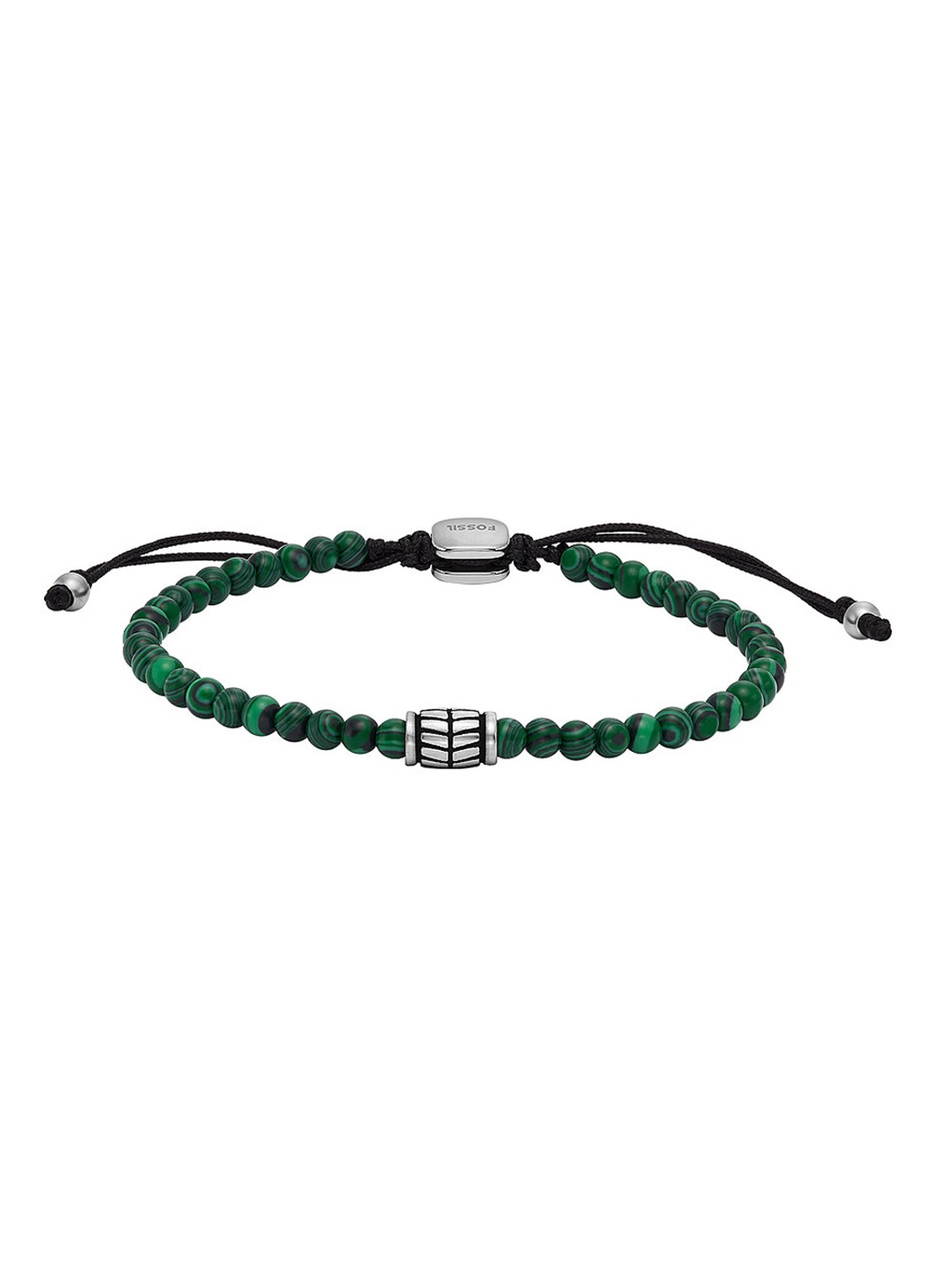 Fossil Armband met kralen JF04415040 - voorkant 3 groen