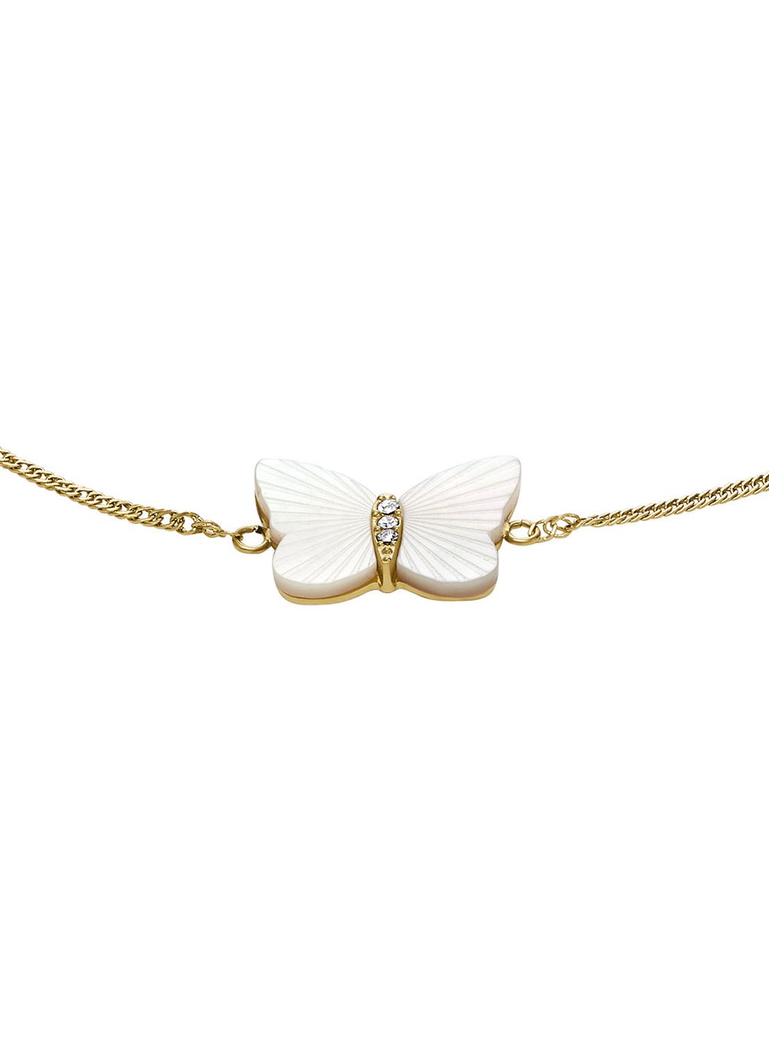 Fossil Armband met kristal JF04425710 - detail 3 goud