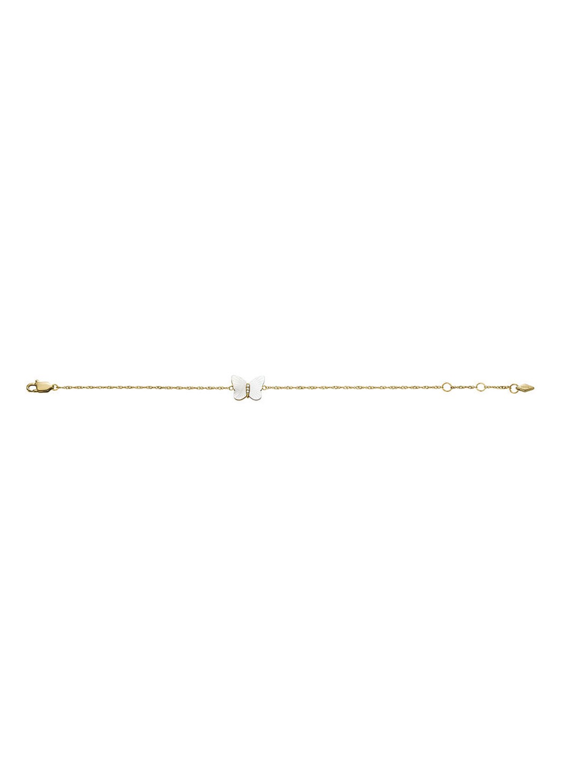 Fossil Armband met kristal JF04425710 - detail 5 goud