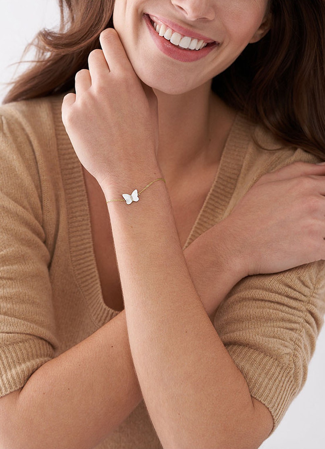 Fossil Armband met kristal JF04425710 - detail 6 goud