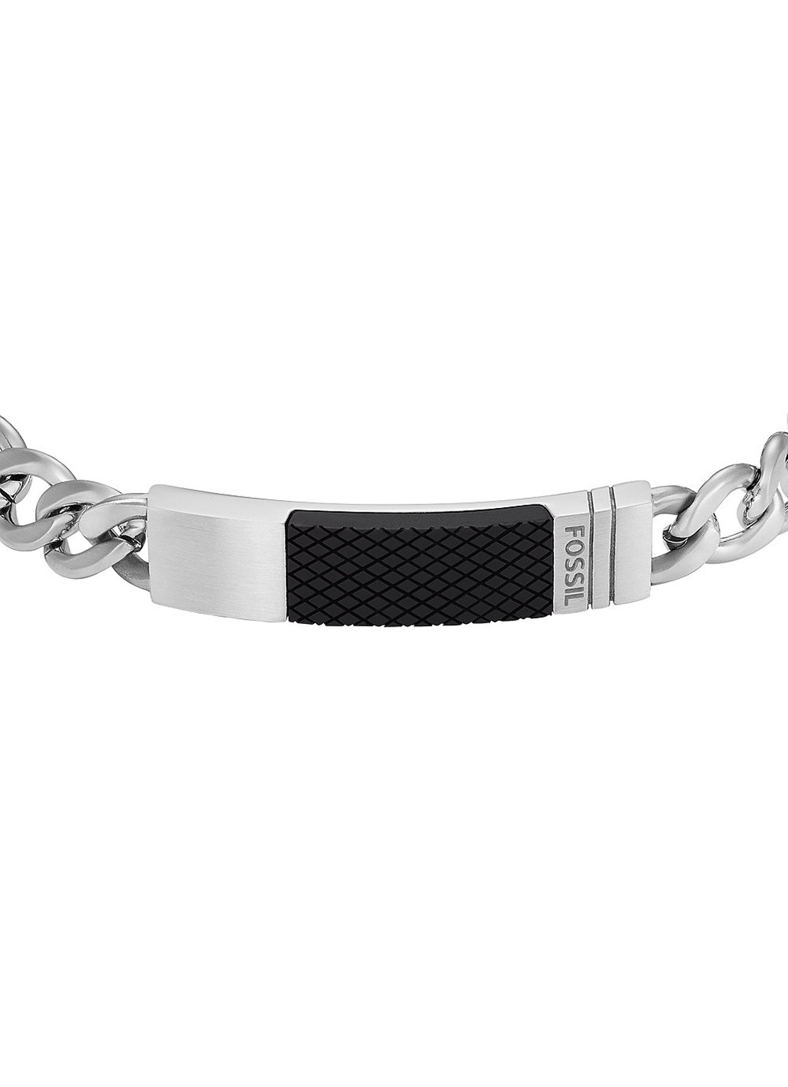 Fossil Armband met logo JF04411040 - detail 2 zilver