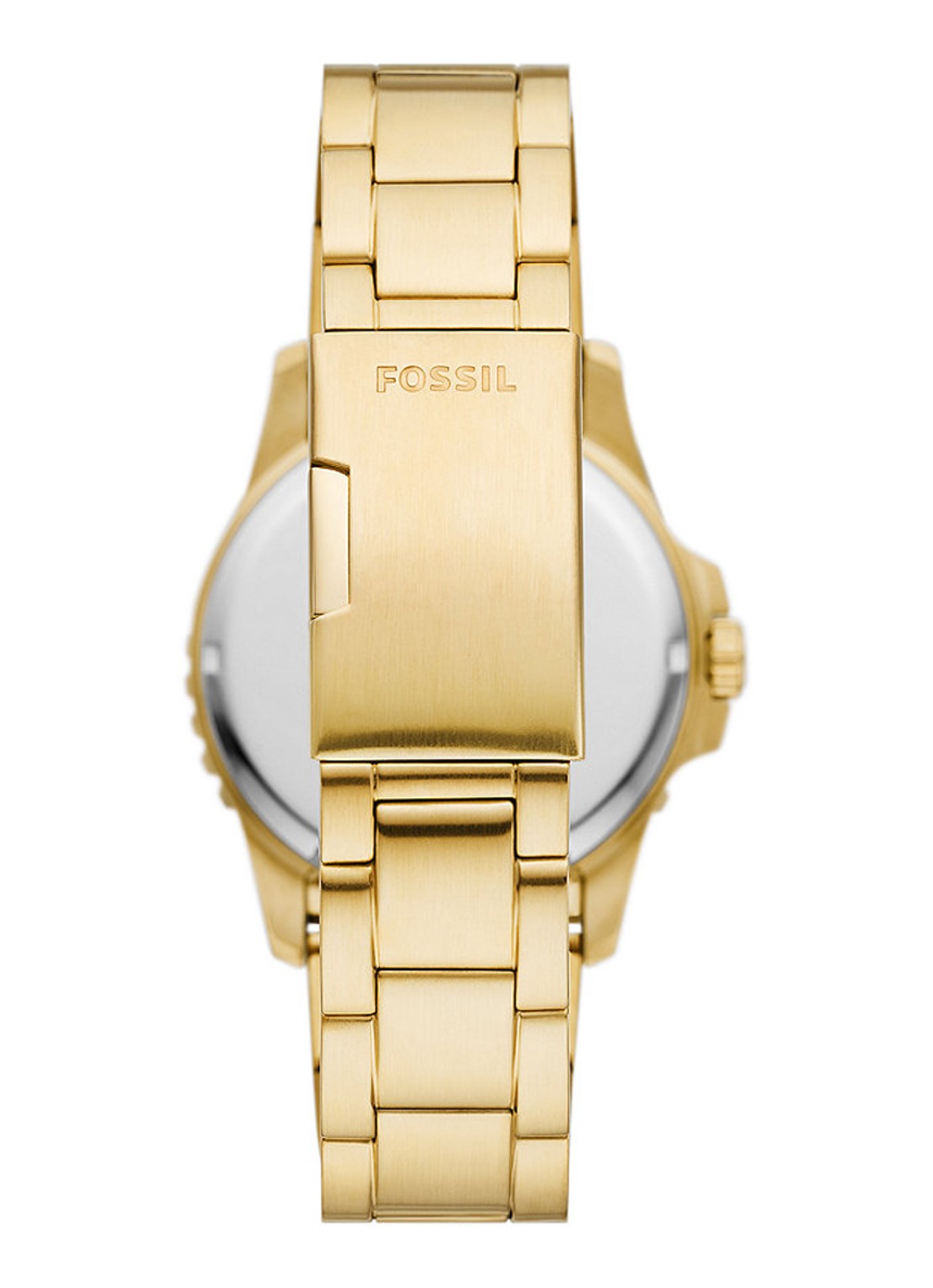 Fossil Blue Dive horloge FS6030 - detail 2 goud