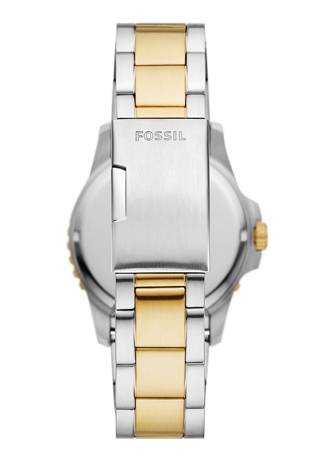 Fossil Blue Dive horloge FS6031 - detail zilver