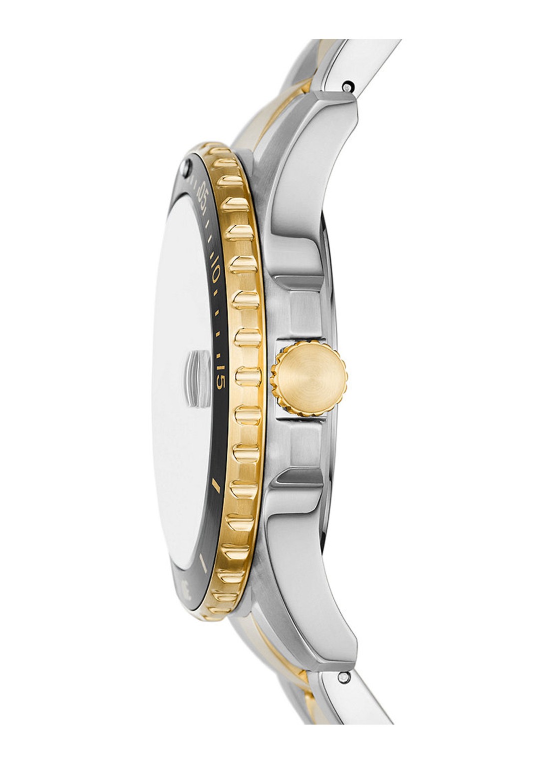 Fossil Blue Dive horloge FS6031 - detail 2 zilver