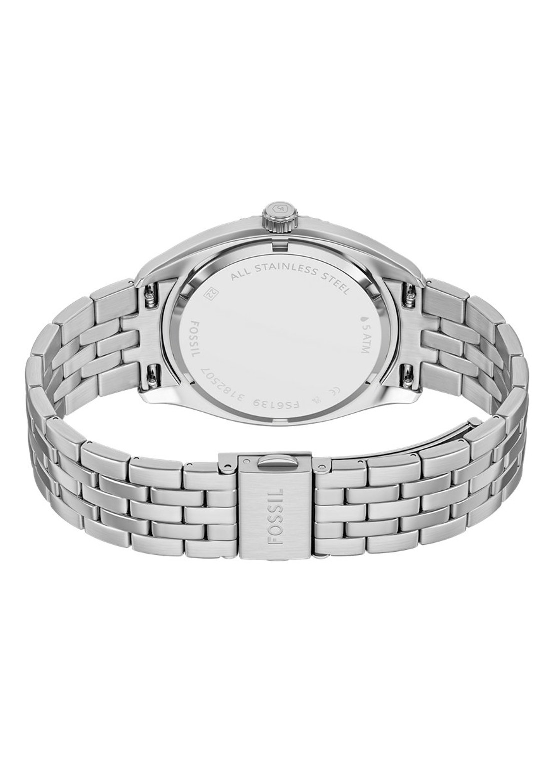 Fossil Campbell horloge FS6139 - detail 4 zilver