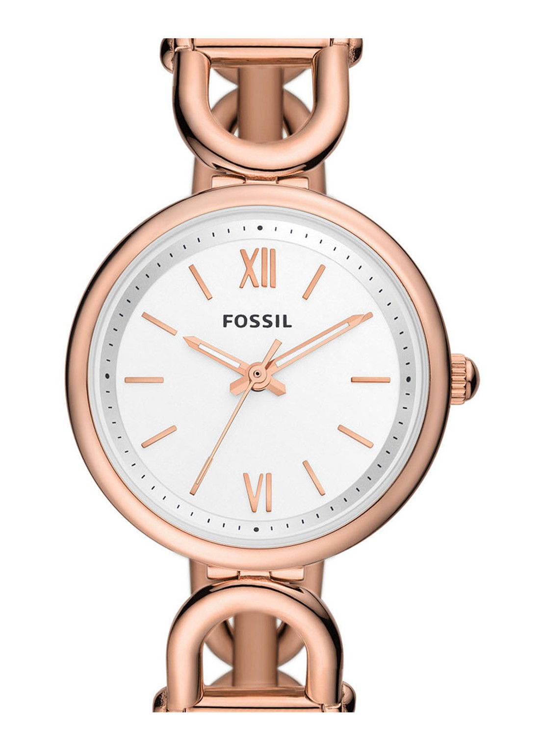 Fossil Carlie horloge ES5273 - detail 2 roségoud