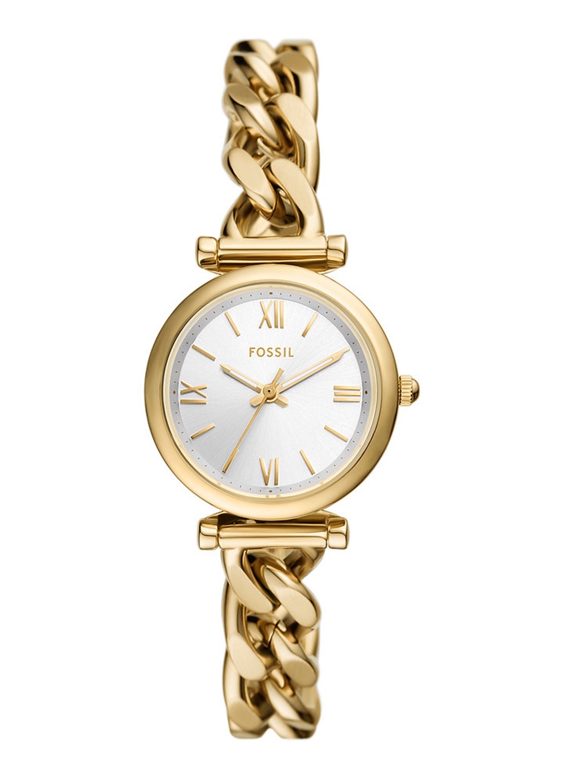 Fossil Carlie horloge ES5329 - voorkant goud